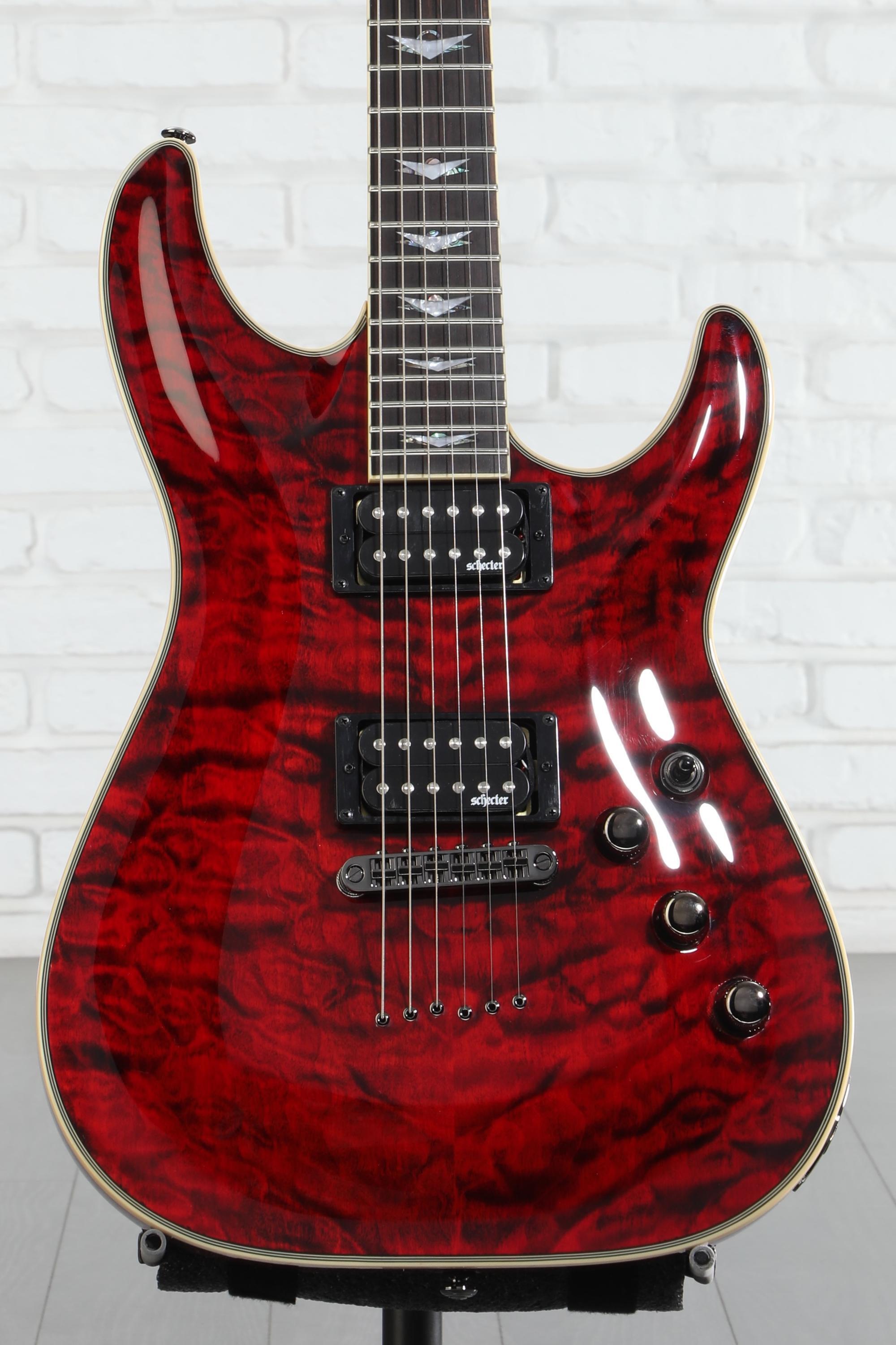 Schecter Omen Extreme-6 Electric Guitar - Black Cherry | Sweetwater