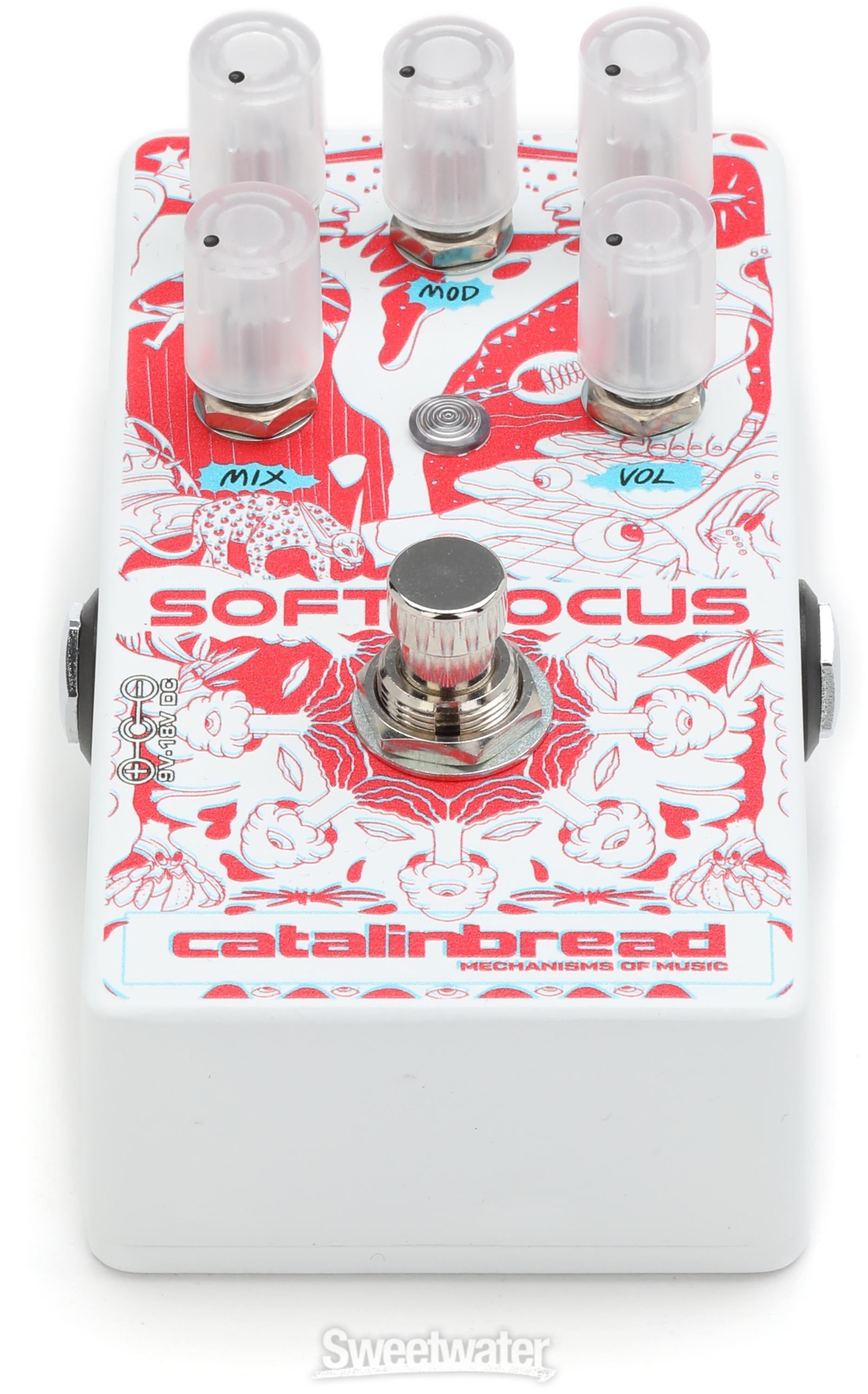 Catalinbread Soft Focus Shoegaze Reverb Pedal with Chorus