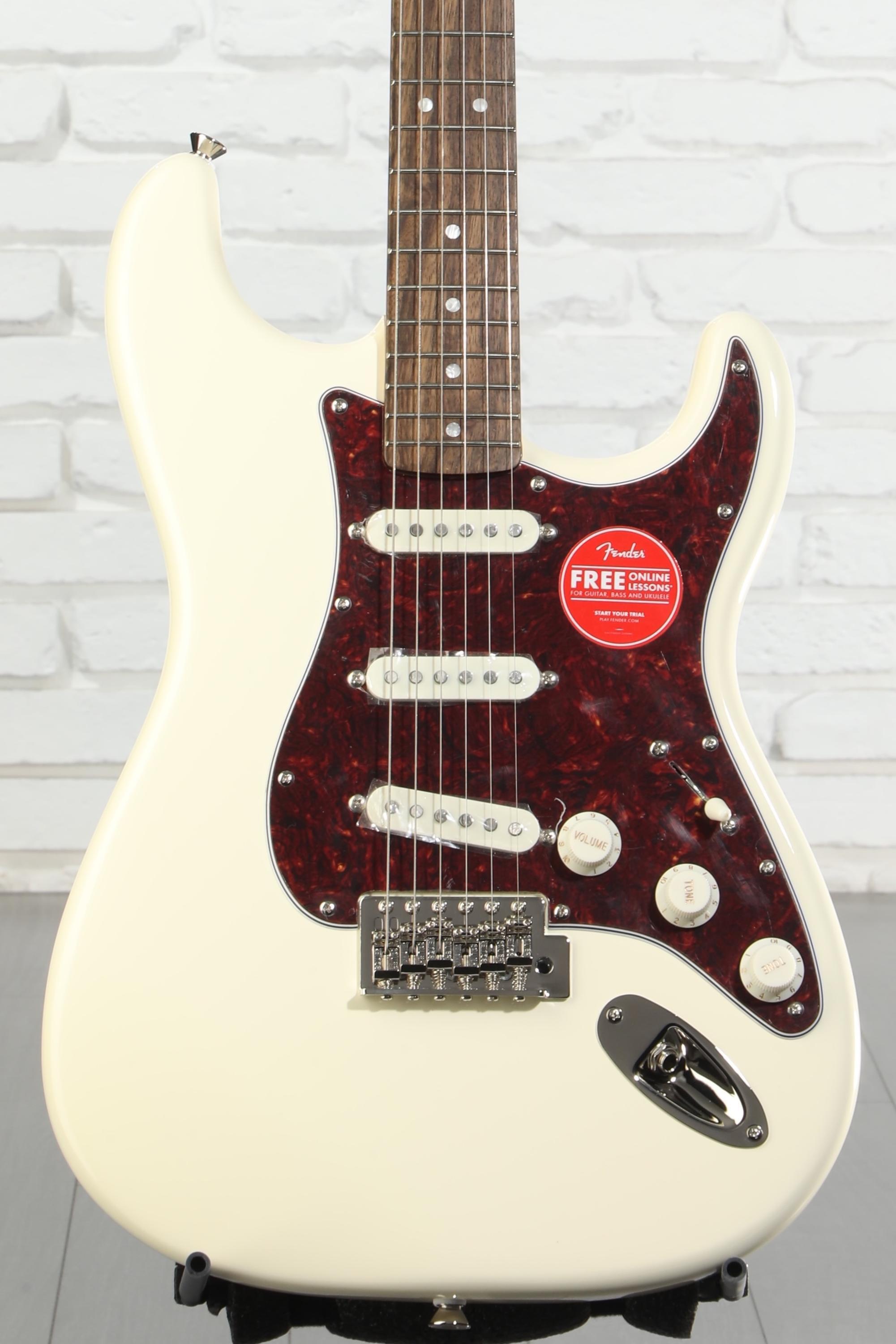 Squier Classic Vibe '70s Stratocaster - Olympic White | Sweetwater