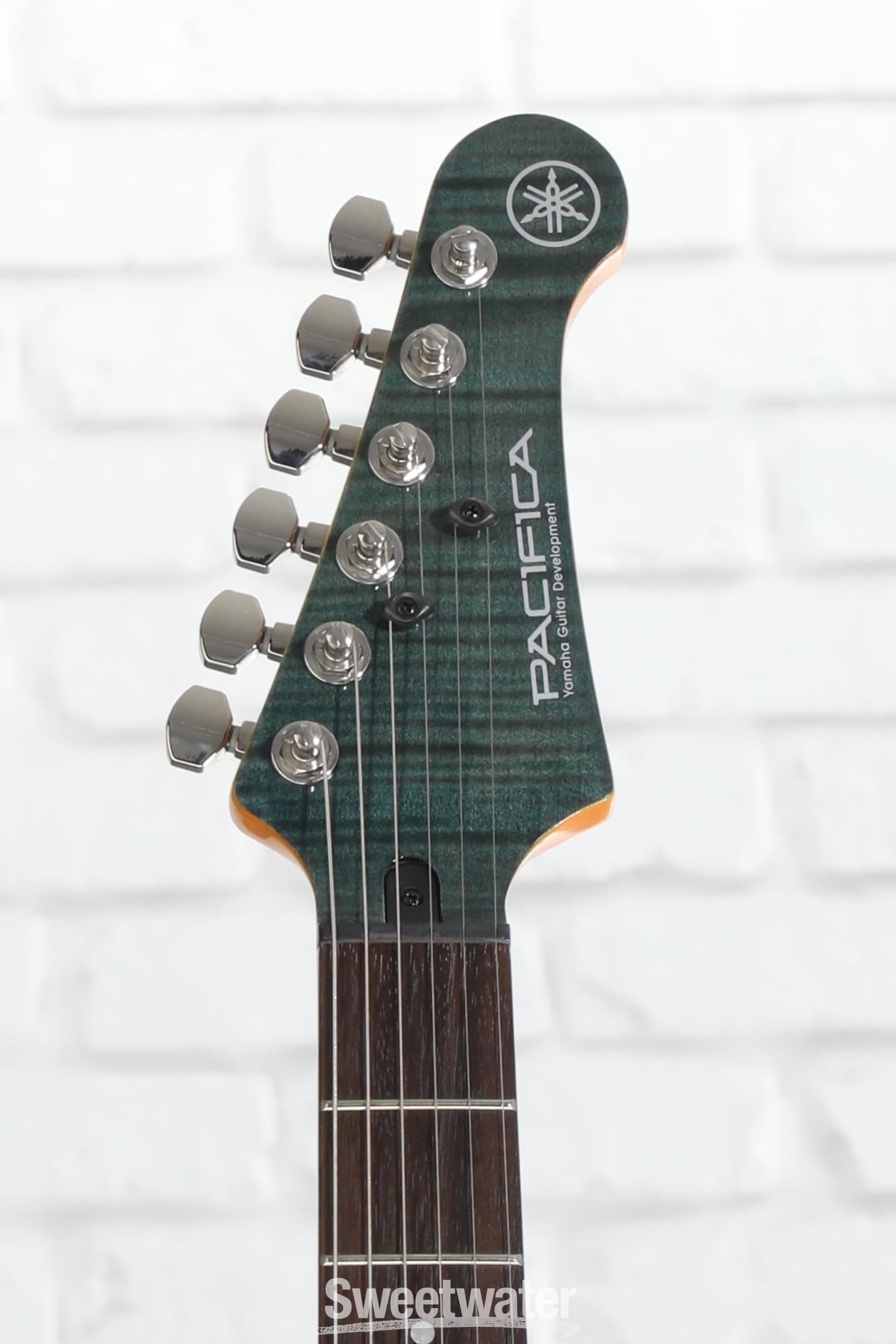 Yamaha Pacifica PAC612VIIFM Electric Guitar - Indigo Blue | Sweetwater