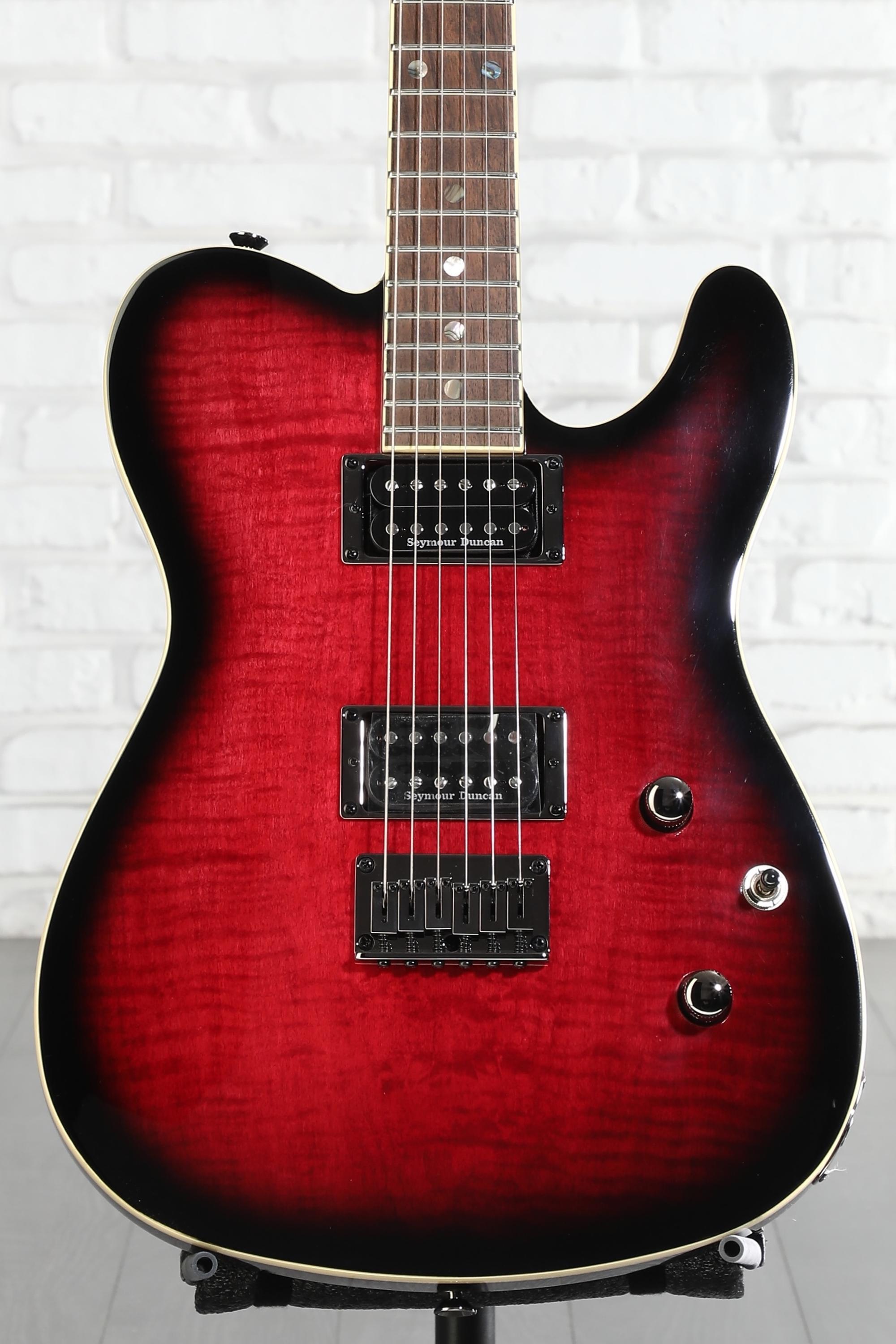 Fender Special Edition Custom Telecaster FMT HH - Black Cherry