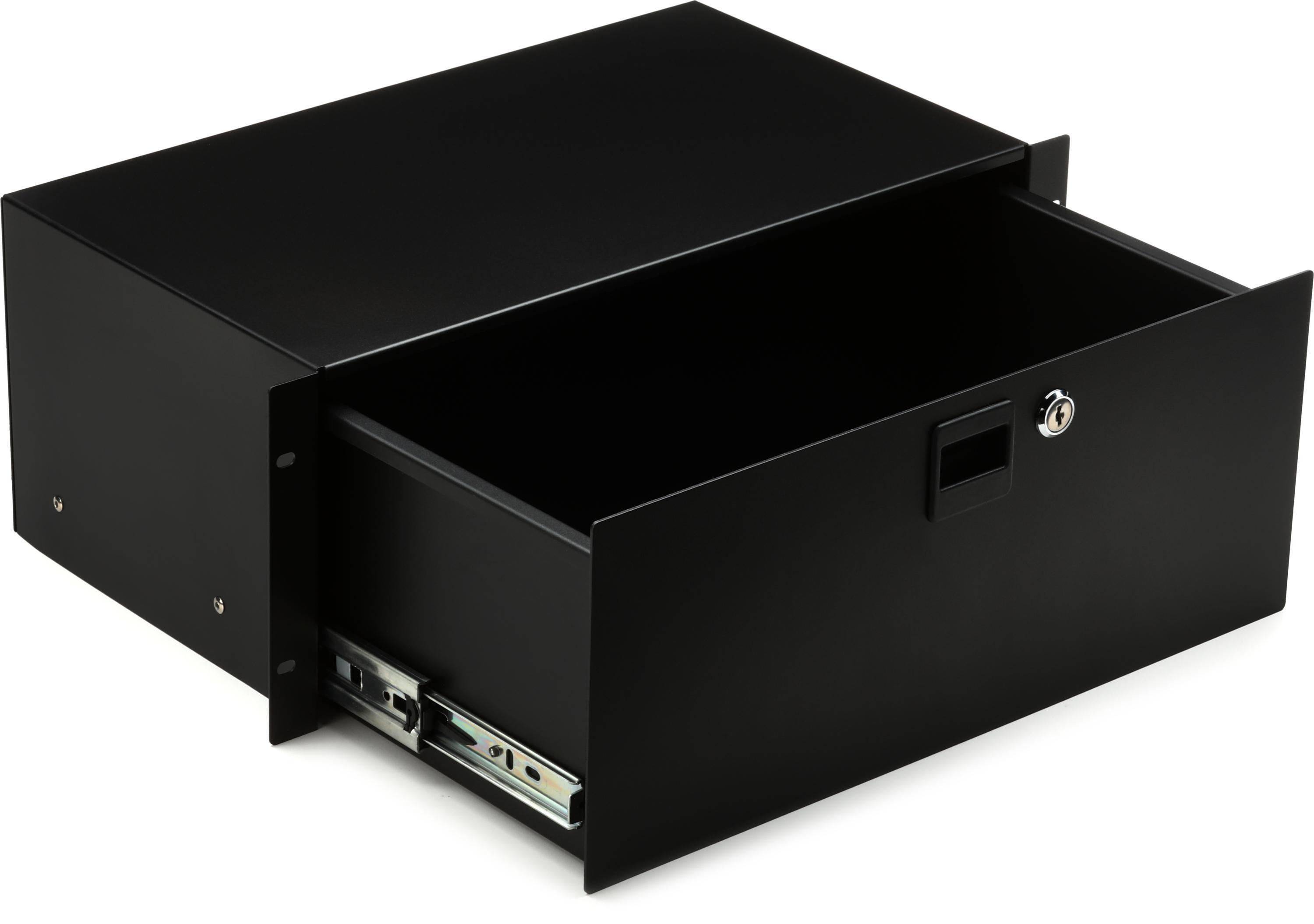 Photo of On-Stage RDLS4000 4U Shallow Locking Rack Drawer