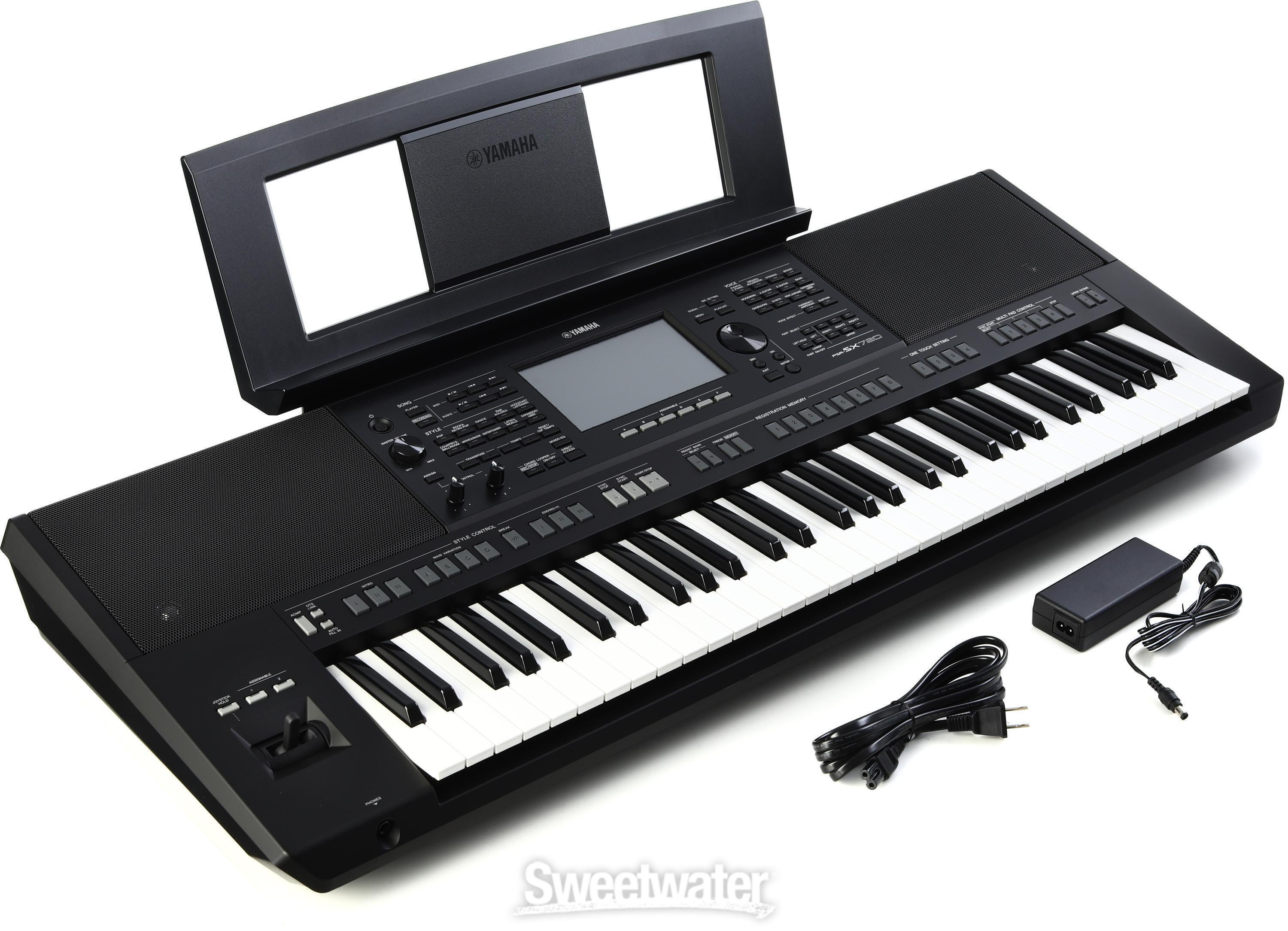 Yamaha PSR-SX720 61-key Arranger Workstation | Sweetwater