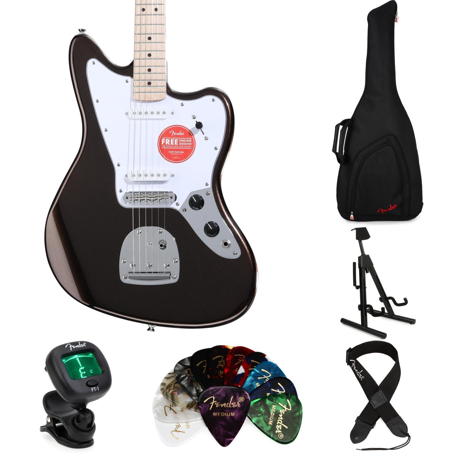 Squier Affinity Series Jaguar Electric Guitar - Mystic Metallic