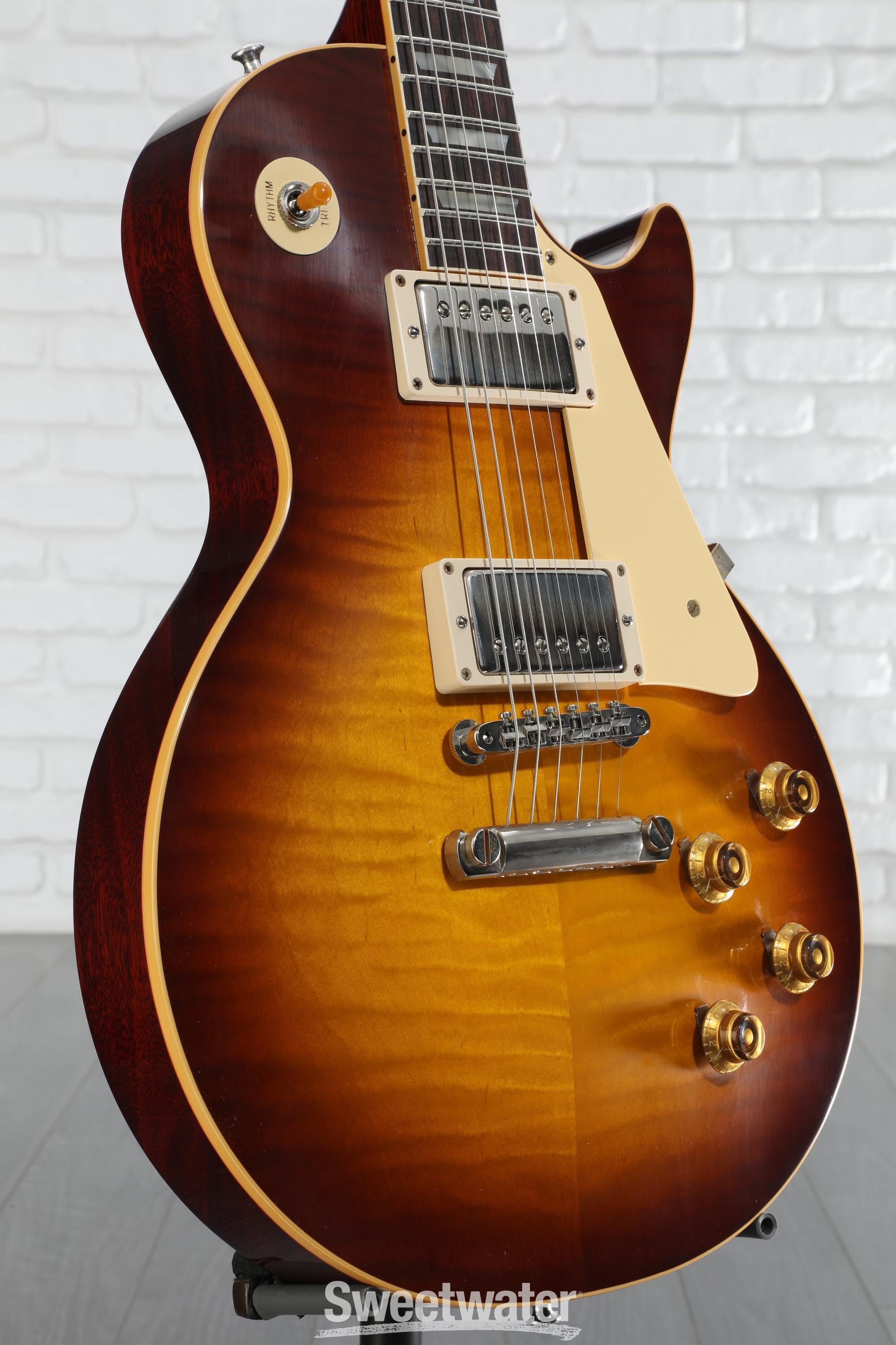 ギター Hard Aged Gibson LesPaul Custom Replica Axe Heaven Gibson Les Paul Custom Ebony Officially Licensed