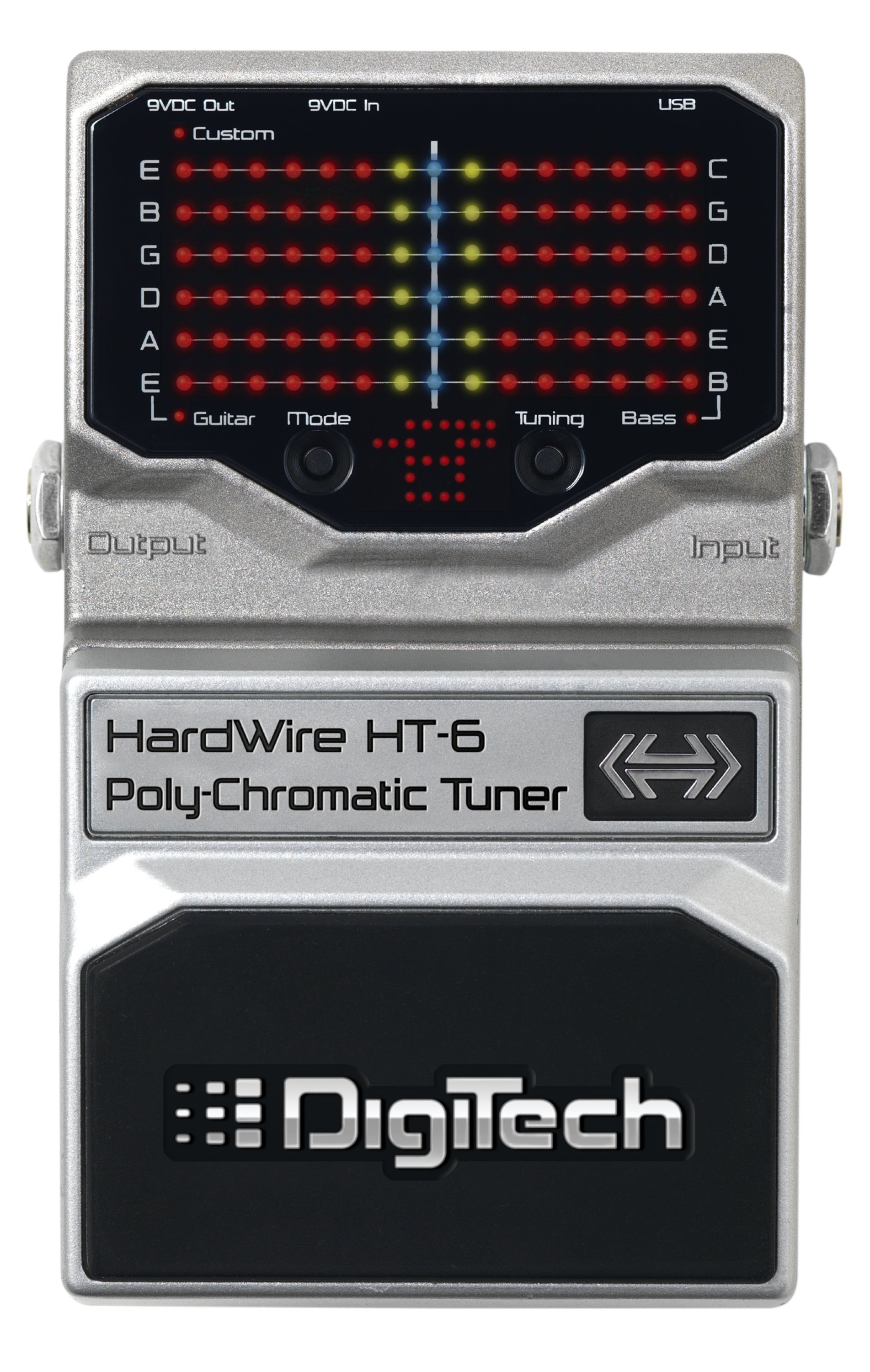 DigiTech HardWire HT-6 デジテック チューナー HardWire HT-6 Polyphonic Tuner | Sweetwater