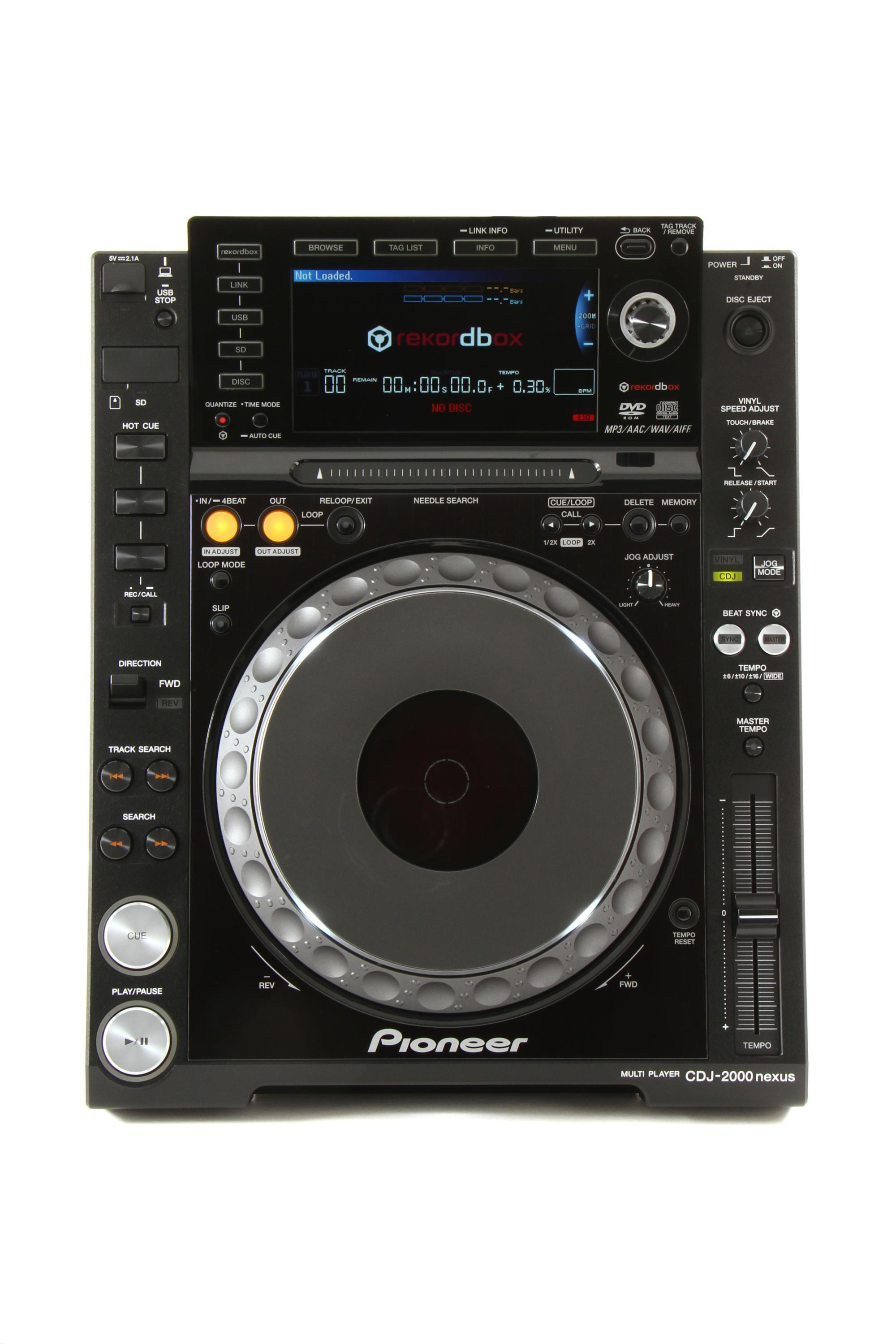 Pioneer DJ CDJ-2000nexus Professional DJ Media Player | Sweetwater