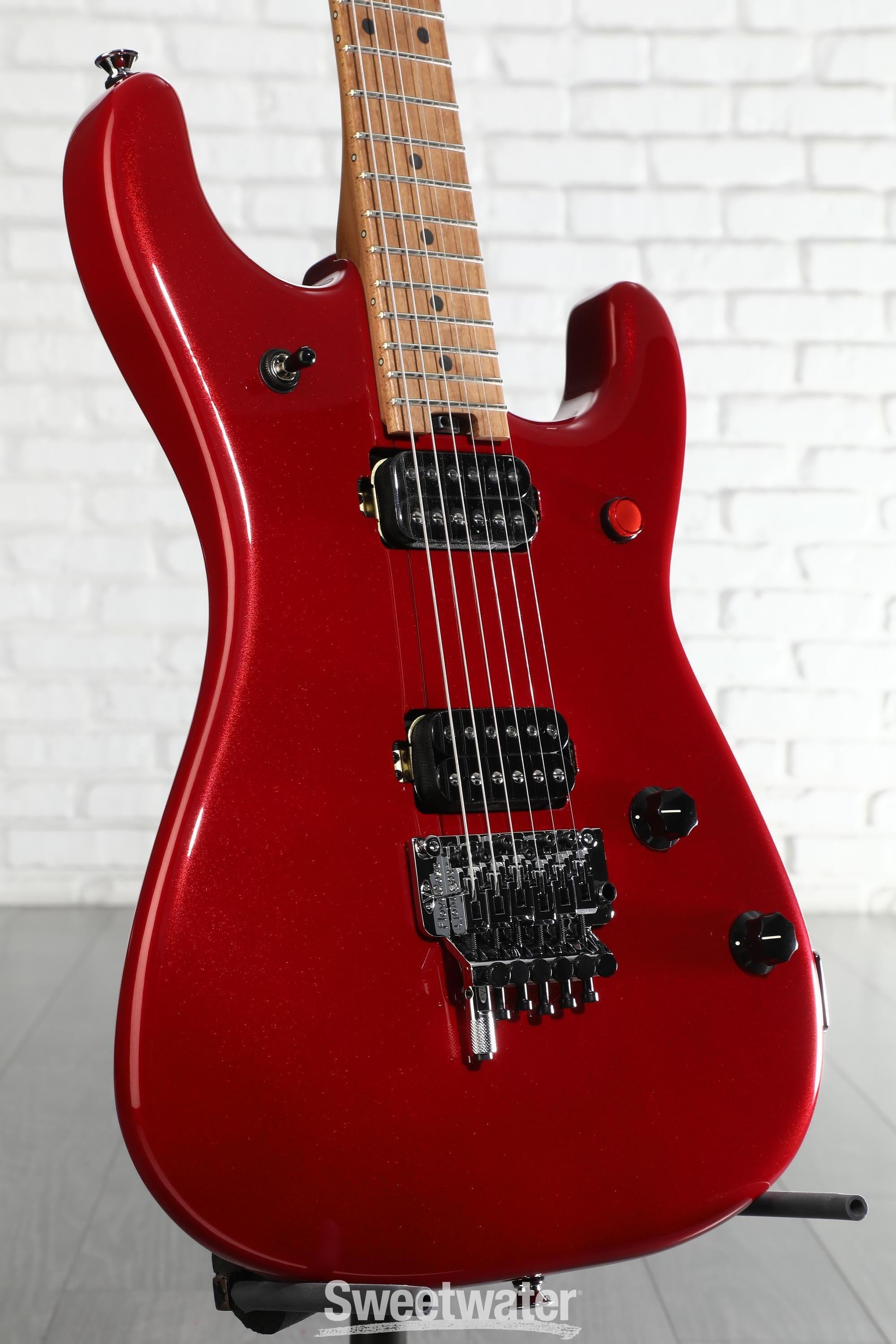 Photo of EVH 5150 Series Deluxe Electric Guitar - Candy Apple Red Metallic, Maple Fingerboard