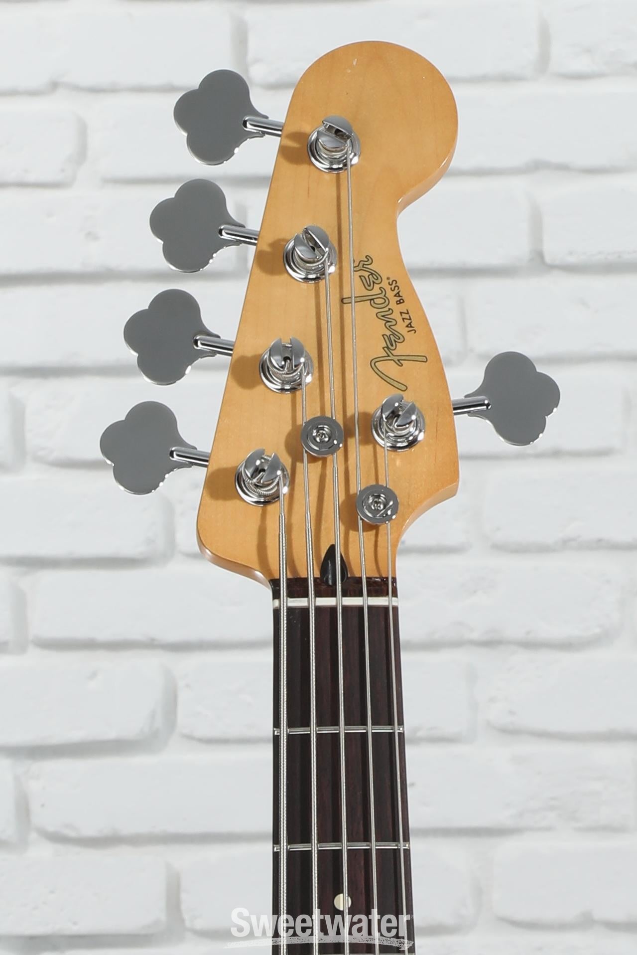 Fender Player II Modified Active Jazz Bass V - Electric Blue, Rosewood Fingerboard