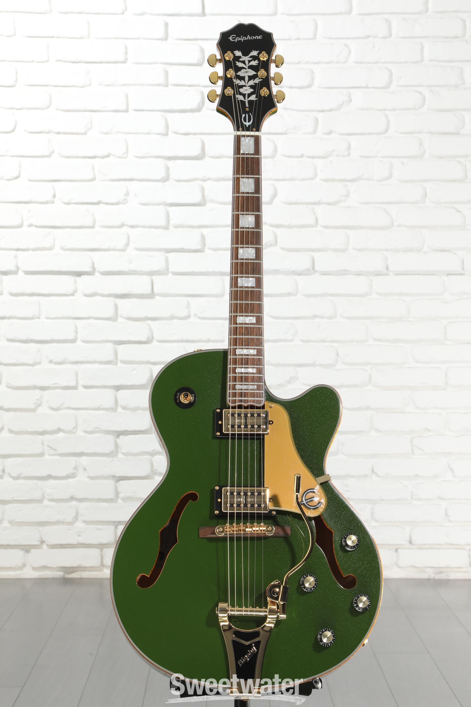 Epiphone Emperor Swingster Hollowbody - Forest Green Metallic