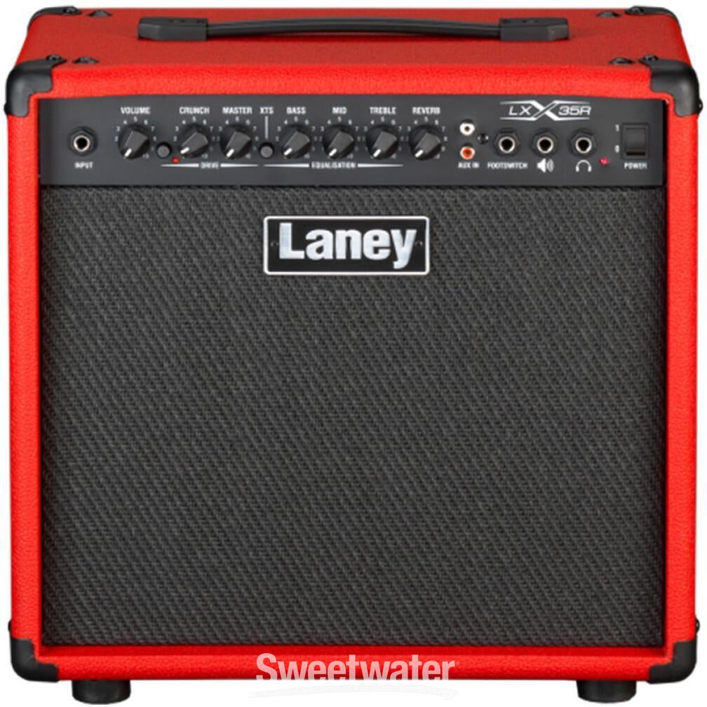 Laney LX35R 1 x 10-inch 35-watt Combo Amp - Red | Sweetwater