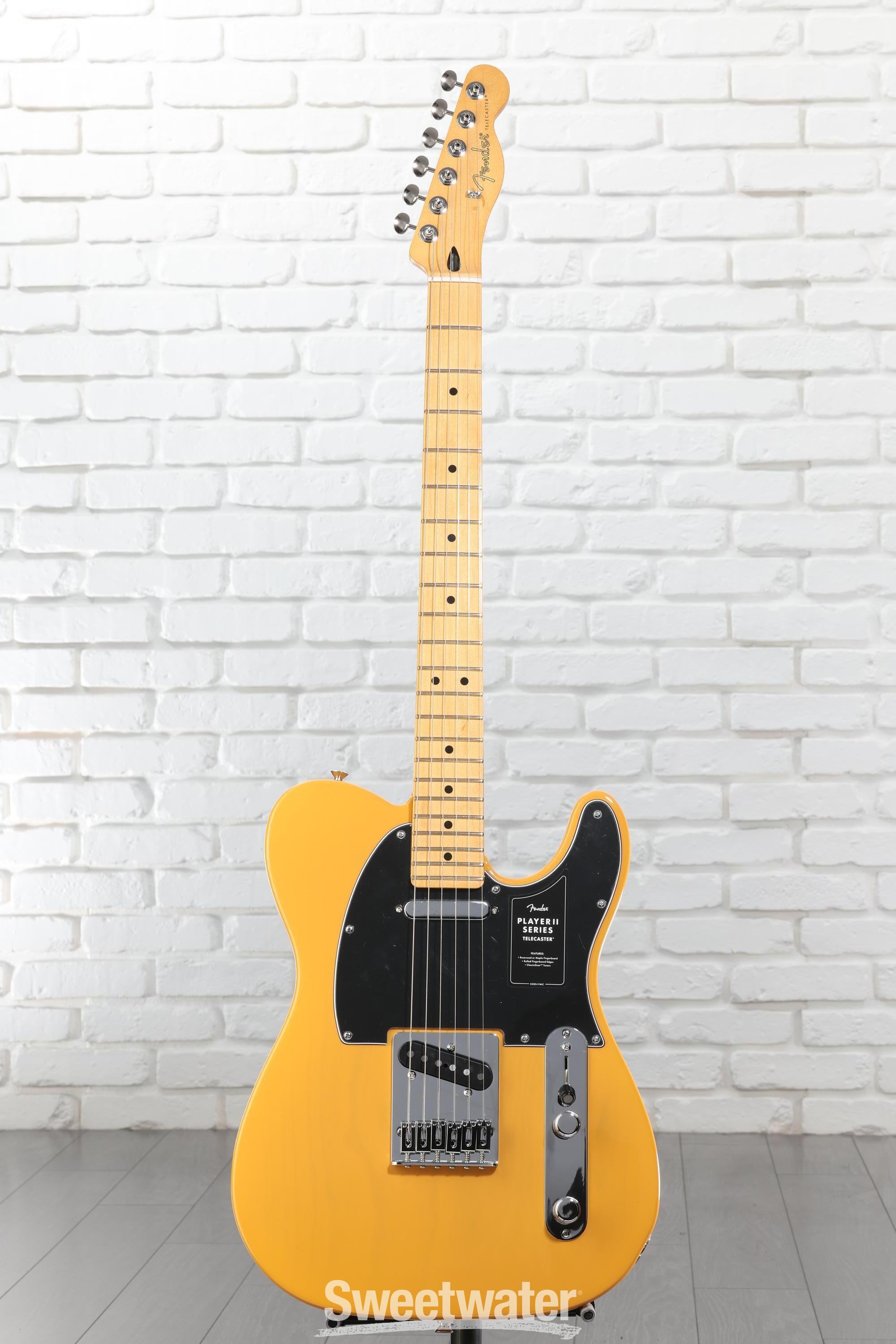 ギター Fender Player II Telecaster Butterscotch Amazon.com: Fender Player II Telecaster Electric Guitar