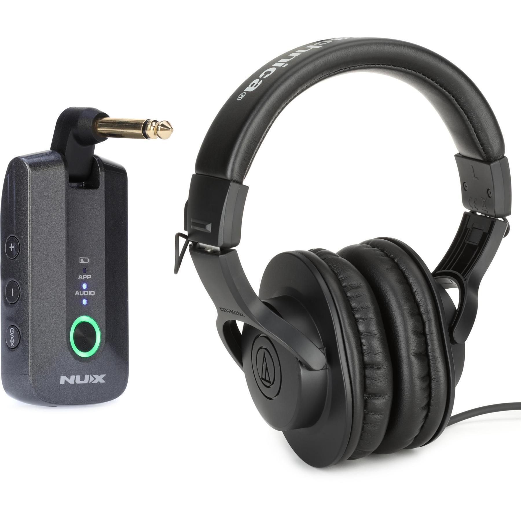 NUX Mighty Plug Pro Headphone Guitar and Bass Amp | Sweetwater