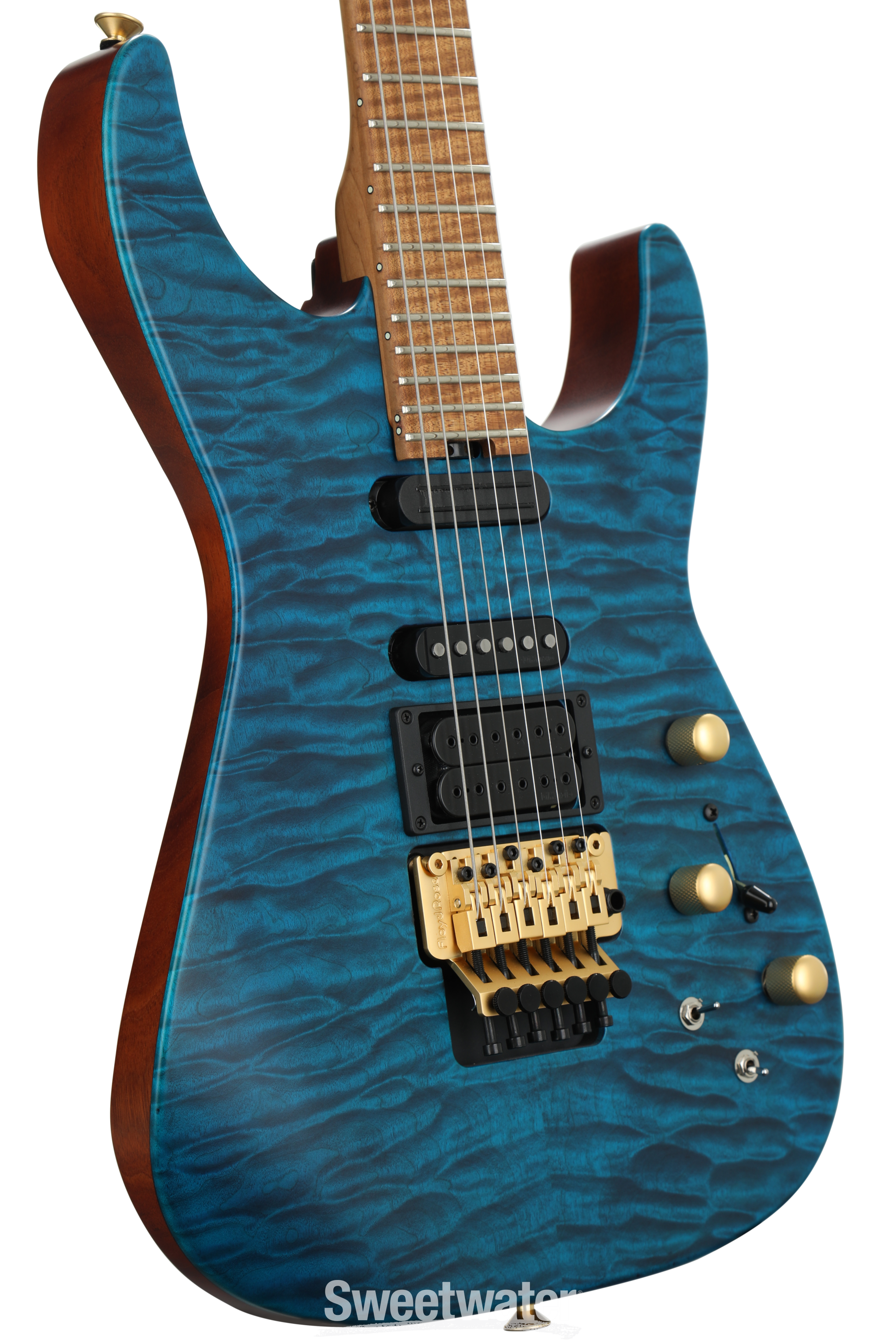 Jackson USA Signature Phil Collen PC1 - Satin Trans Blue | Sweetwater