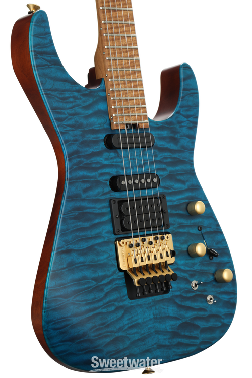 Jackson USA Signature Phil Collen PC1 - Satin Trans Blue