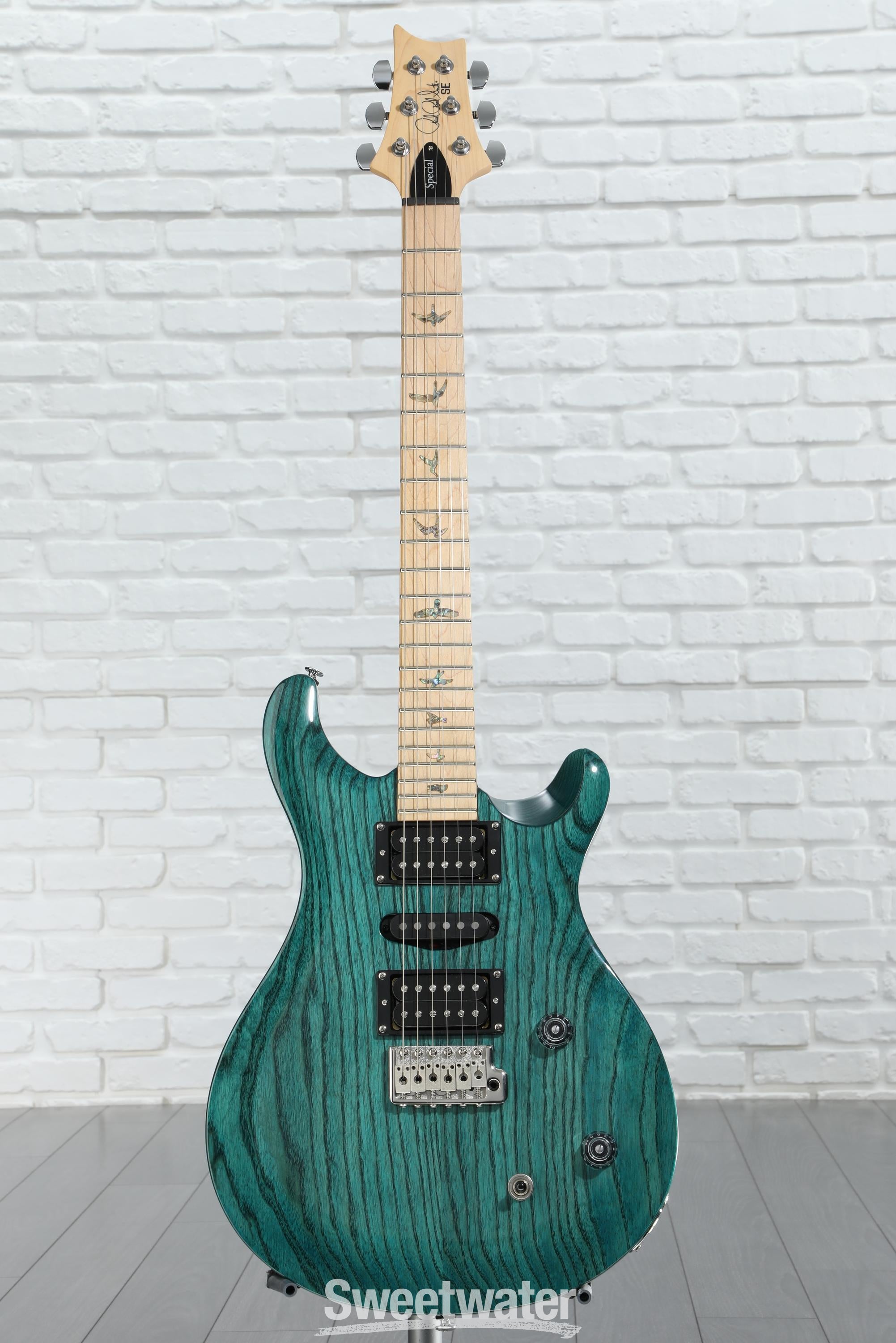 PRS SE Swamp Ash Special Electric Guitar - Iri Blue | Sweetwater