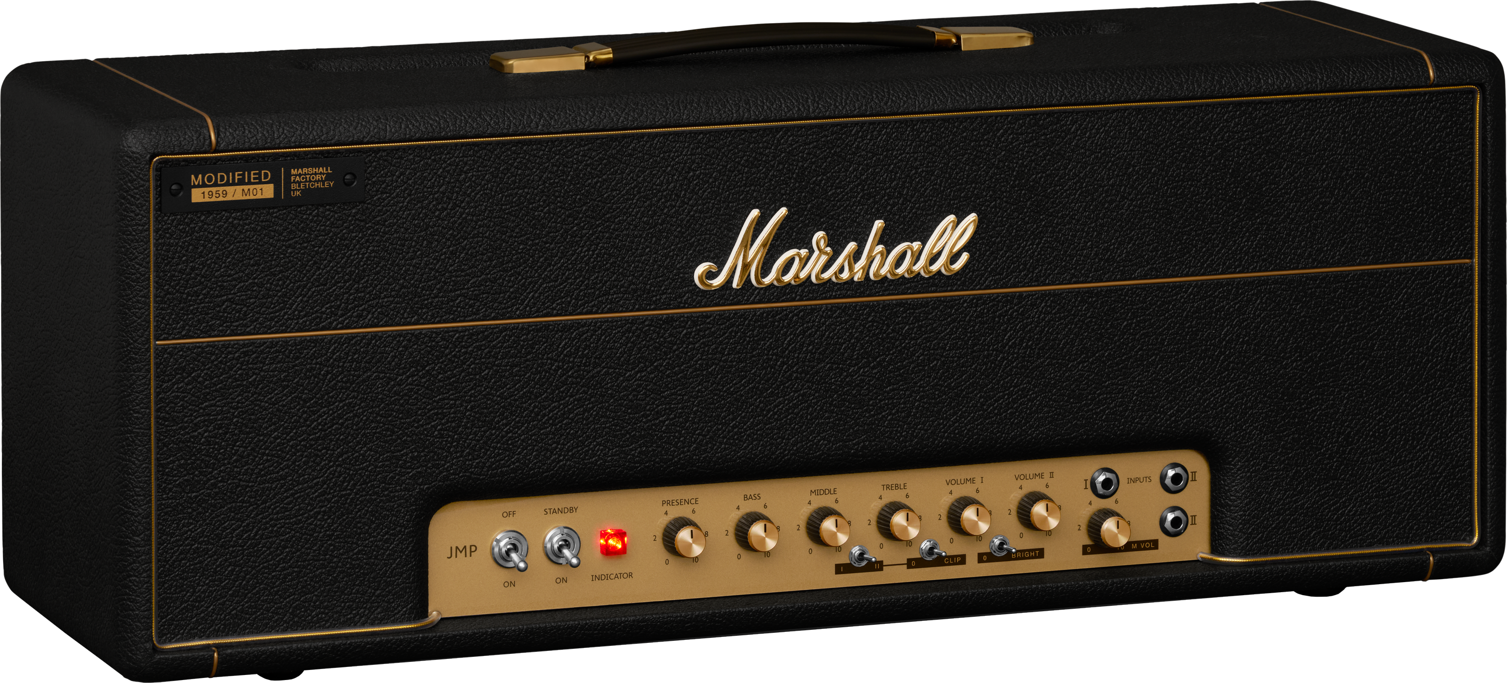 公式の店舗 100-watt Modified 1959 Marshall Amplifier Black - Head ギター