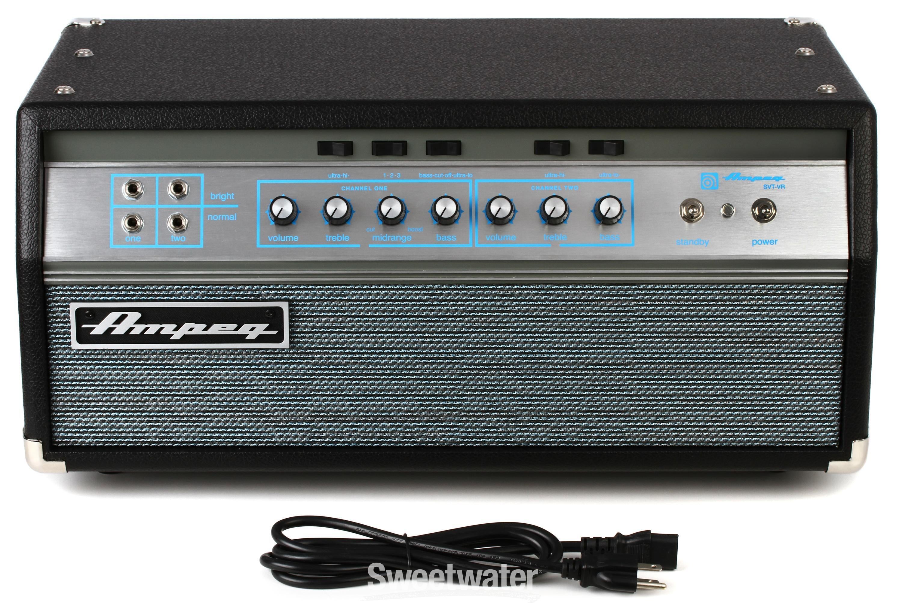 Ampeg SVT-VR 300-watt Vintage Reissue Tube Bass Head | Sweetwater