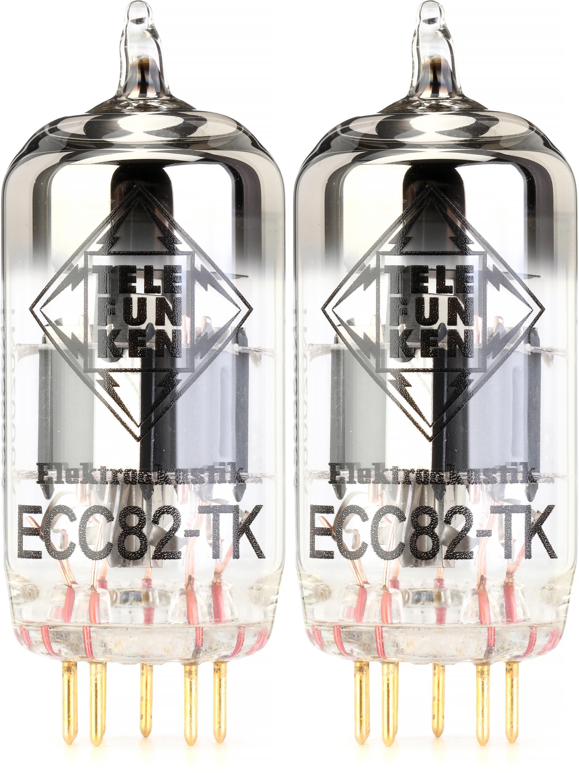 Telefunken ECC82-TK Black Diamond Series Preamp Tubes - Matched