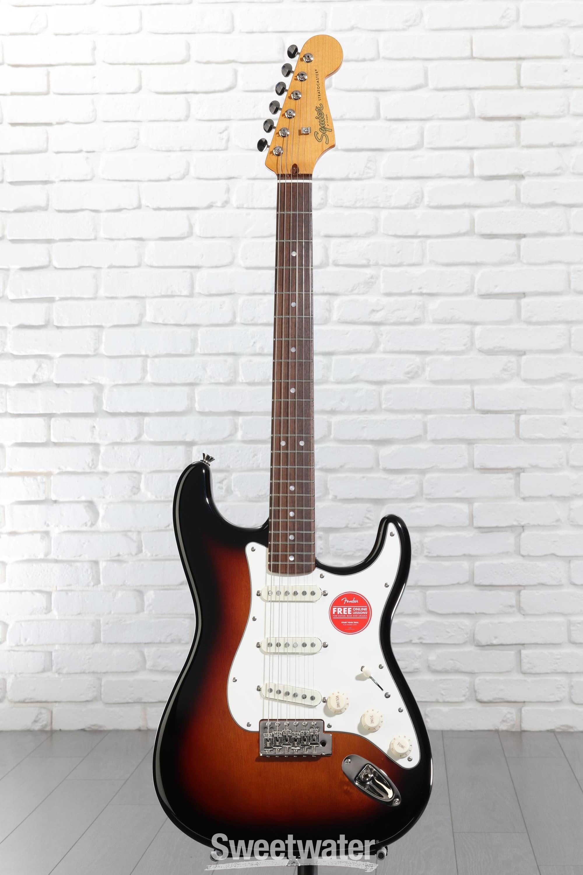 Squier Classic Vibe '60s Stratocaster - 3-Color Sunburst | Sweetwater
