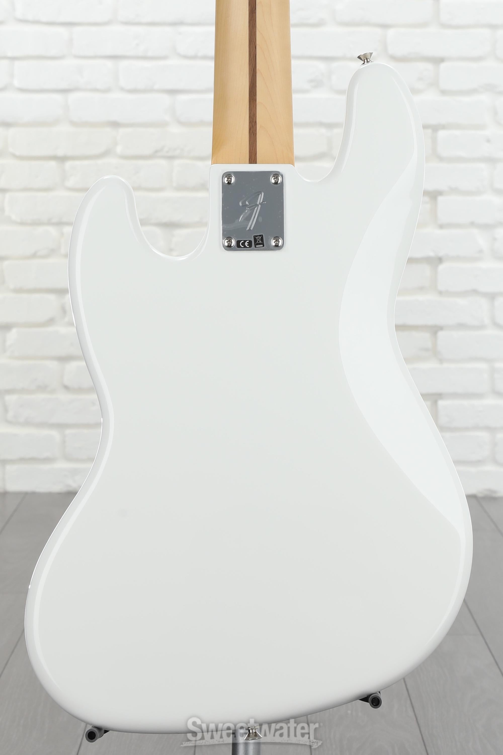 Fender Player Jazz Bass V - Polar White with Pau Ferro