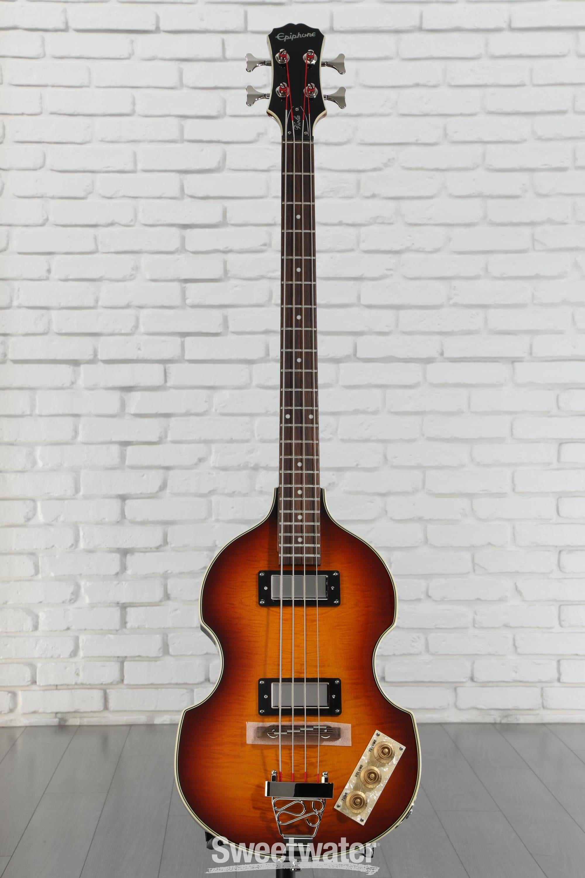 Epiphone Viola Bass - Vintage Sunburst | Sweetwater