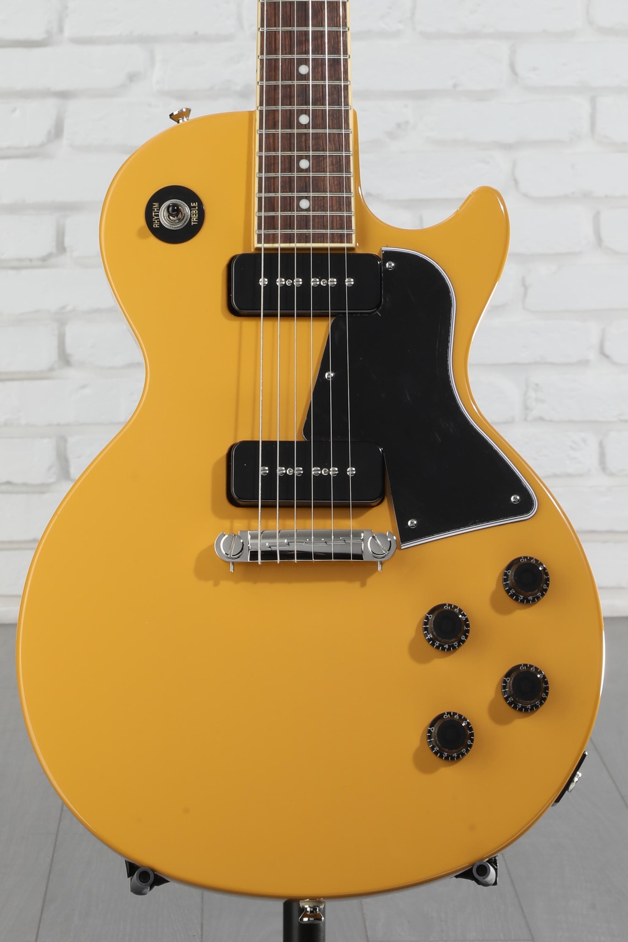 ギター Epiphone Les Paul Special DC TV Yellow Epiphone Les Paul Special Electric Guitar - TV Yellow