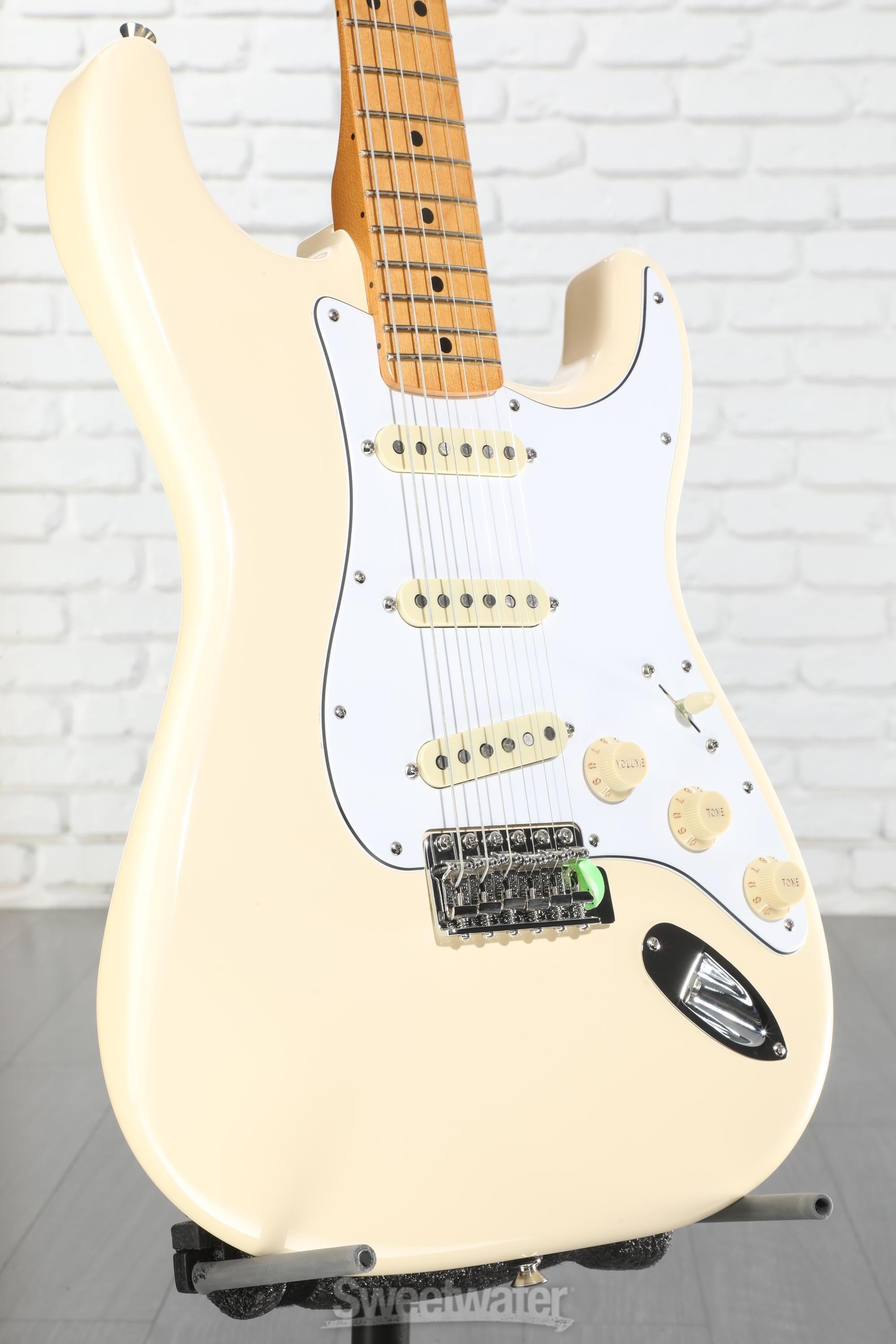 Fender Jimi Hendrix Stratocaster - Olympic White with Maple