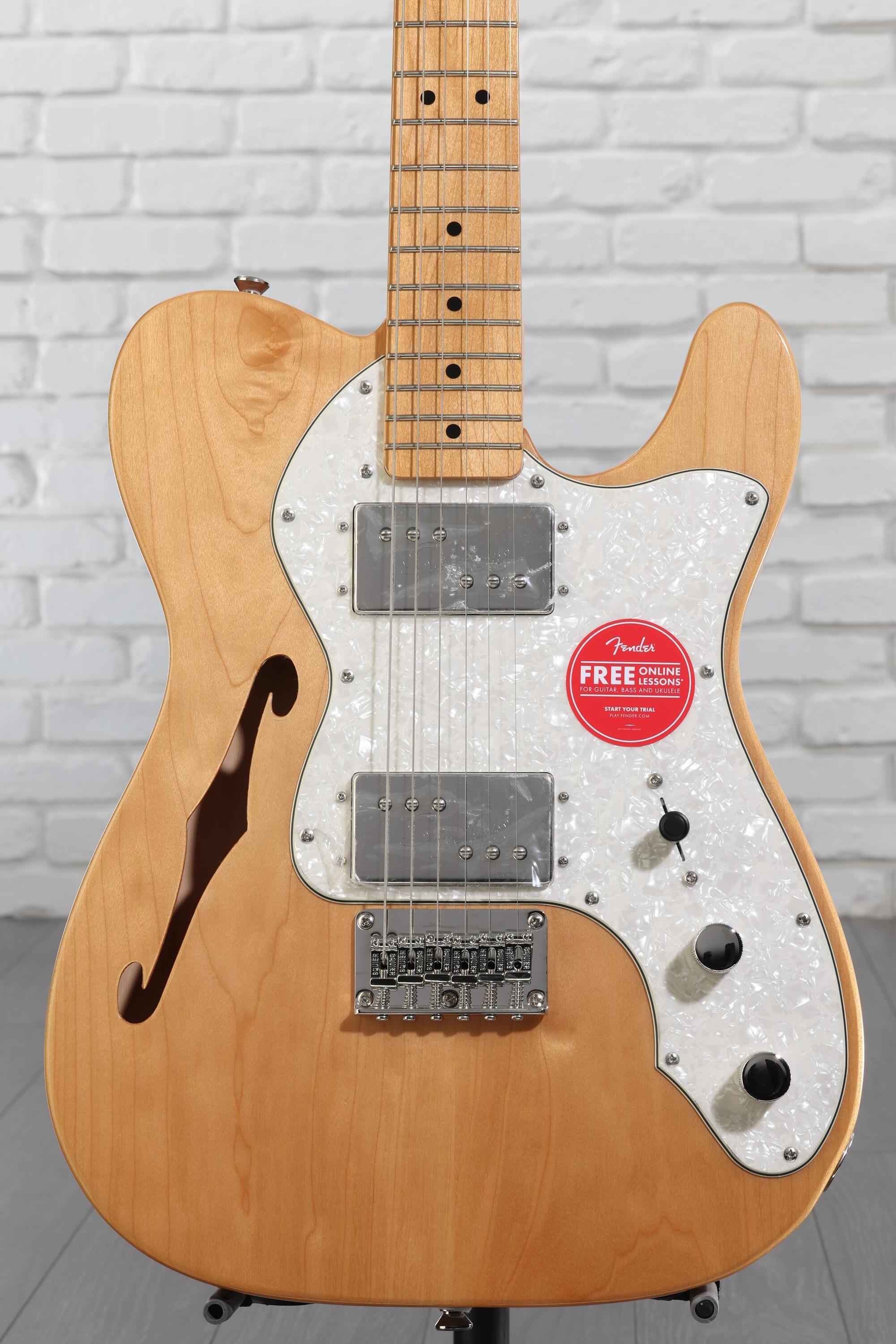 Squier Classic Vibe '70s Telecaster Thinline - Natural | Sweetwater
