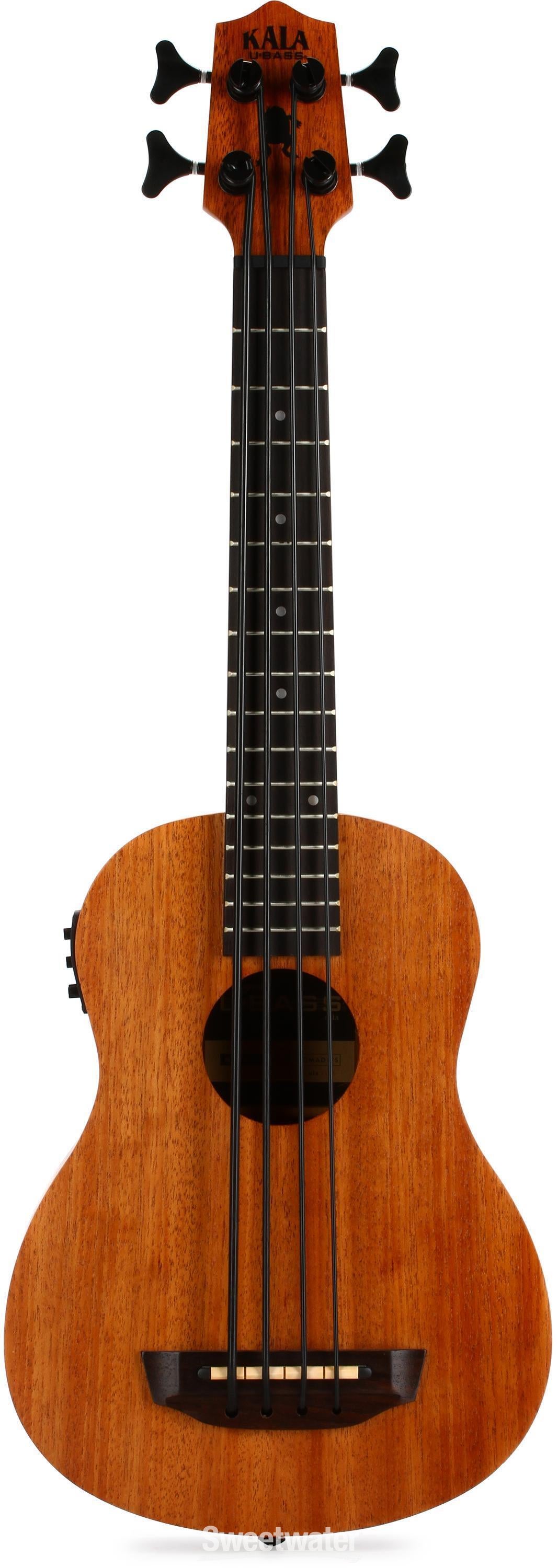 Kala U-Bass Nomad Acoustic-Electric Bass Guitar - Natural Satin