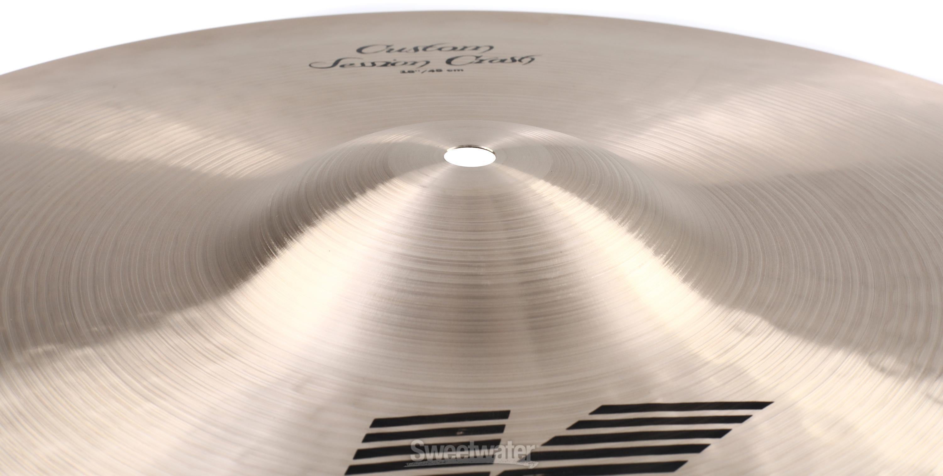 Zildjian 18 inch K Custom Session Crash Cymbal | Sweetwater