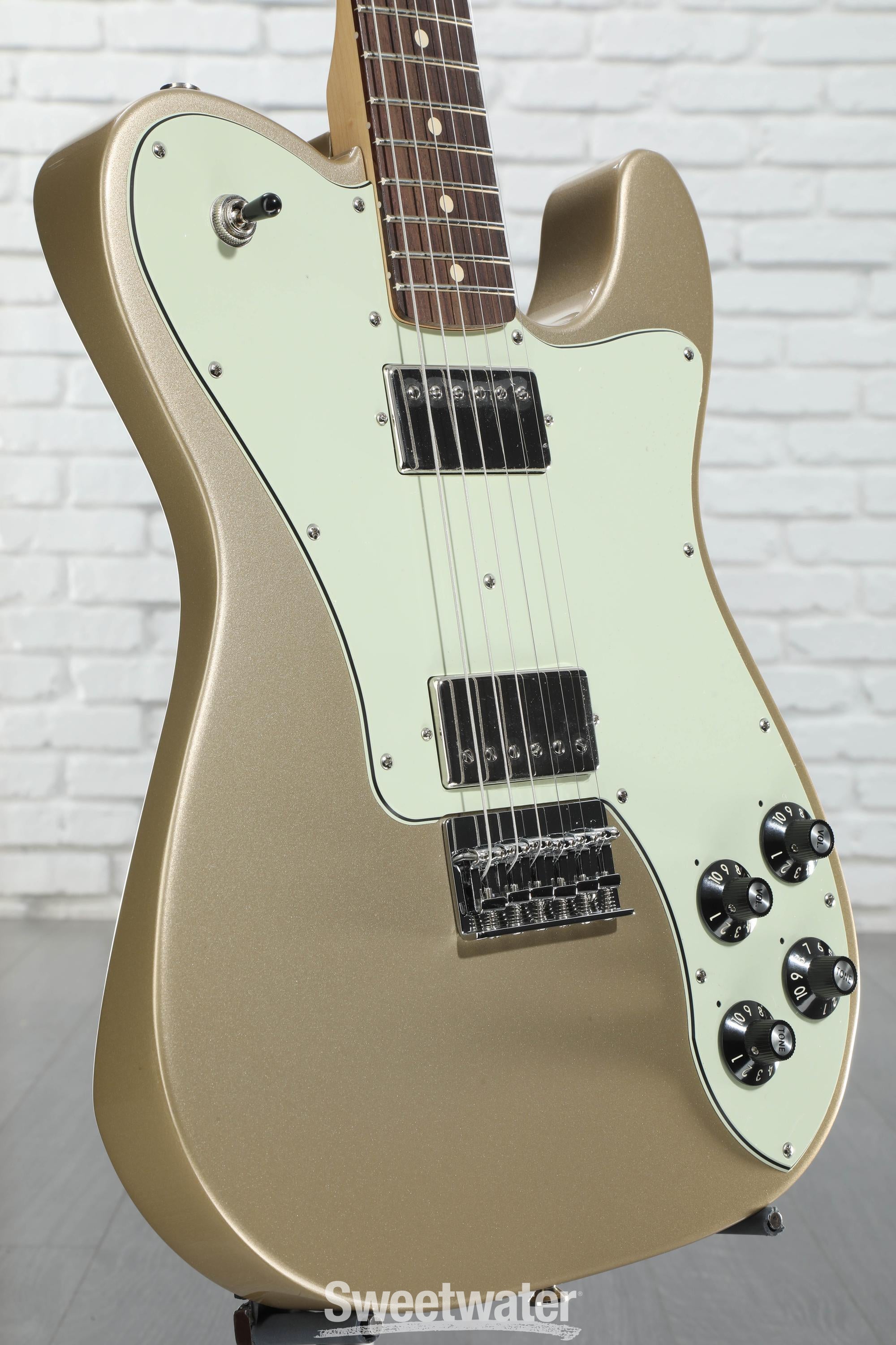 Fender Chris Shiflett Telecaster Deluxe Shoreline Gold
