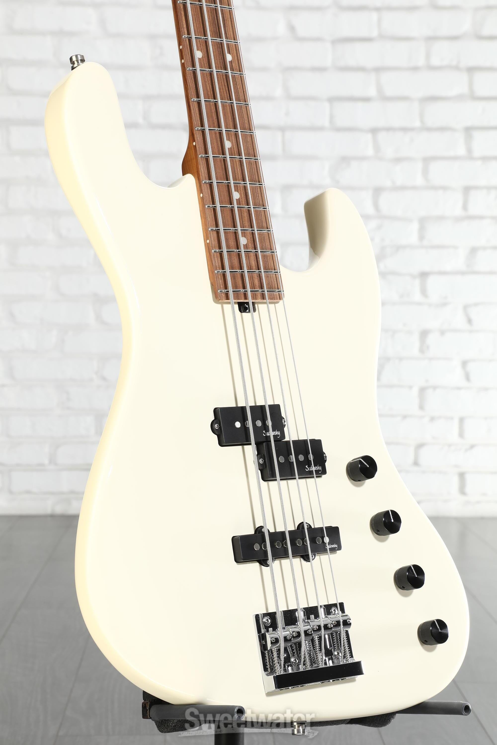 Sadowsky MetroExpress 21-fret Verdine White Artist Line Bass, 4