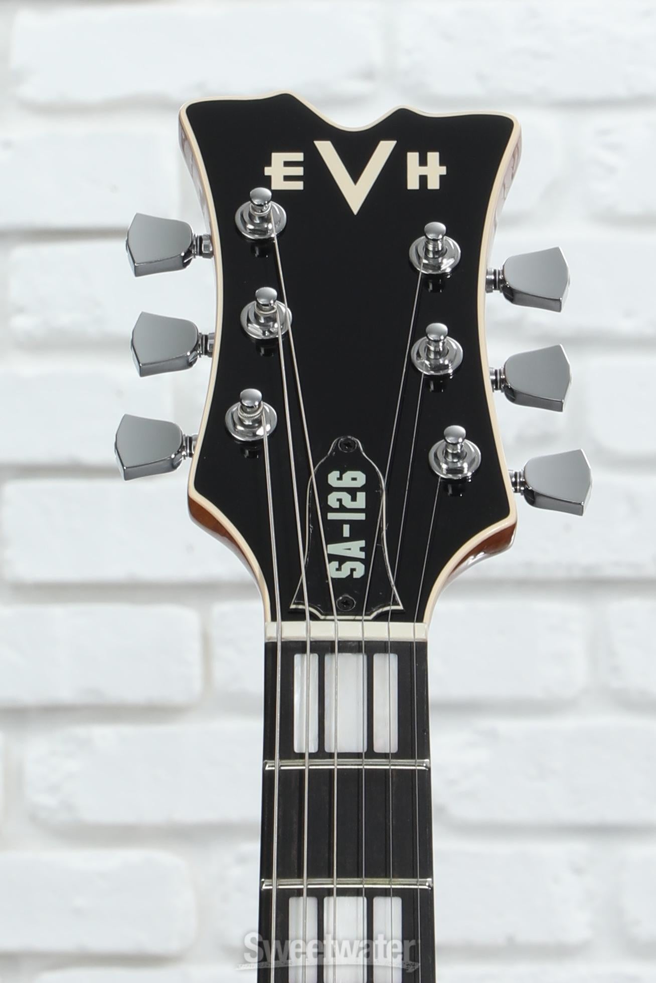 EVH SA-126 Special Quilted Maple Electric Guitar - Trans Purple