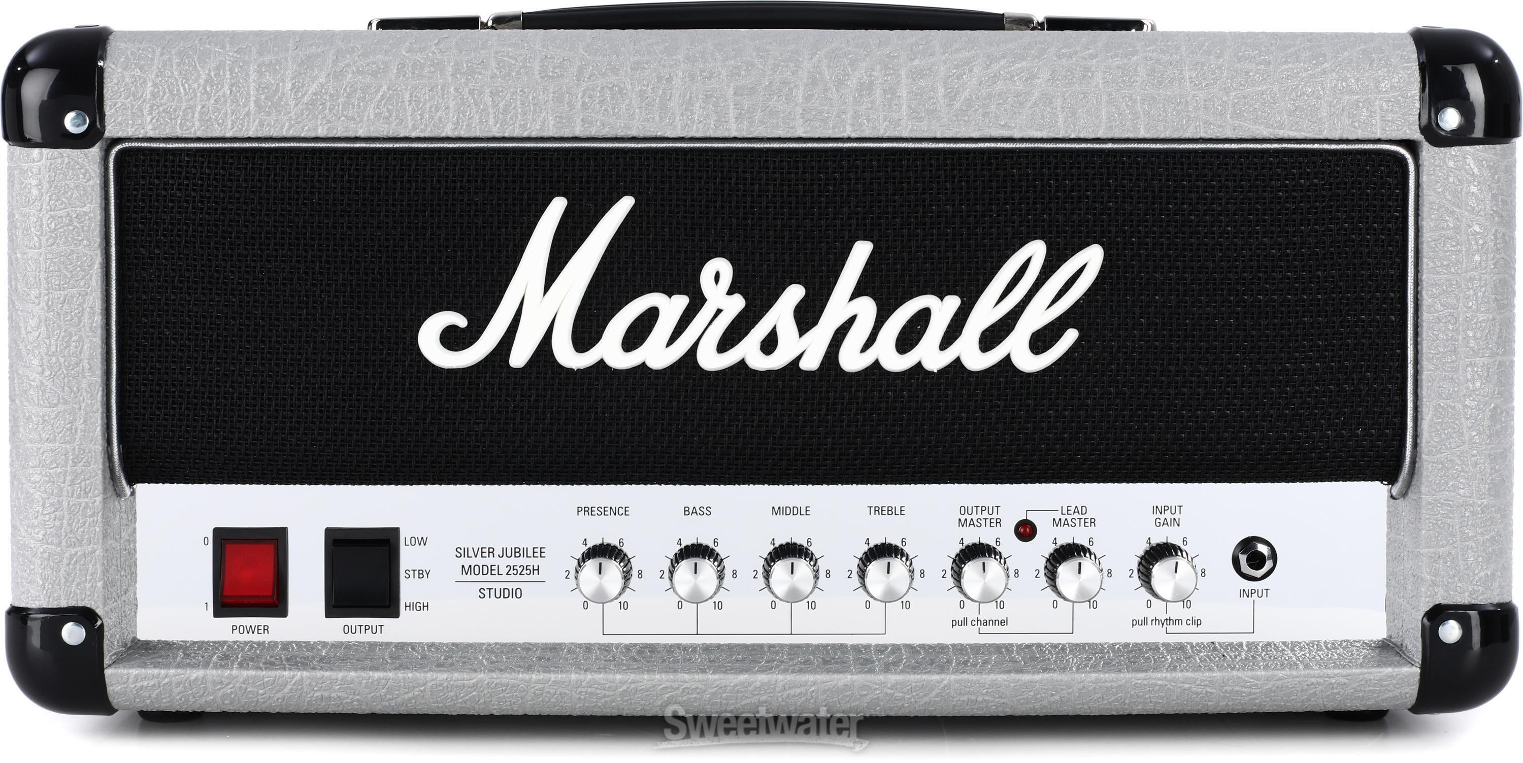 Marshall 2525H Mini Silver Jubilee 20/5-watt Tube Head | Sweetwater