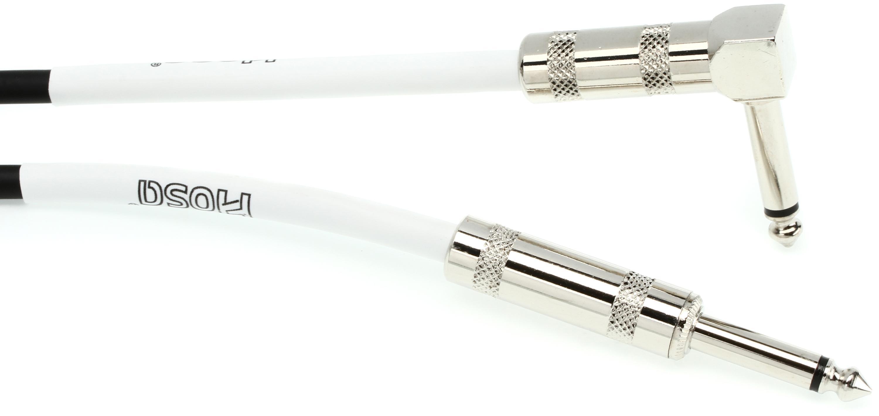 Photo of Hosa GTR-225R Straight to Right Angle Guitar Cable - 25 foot
