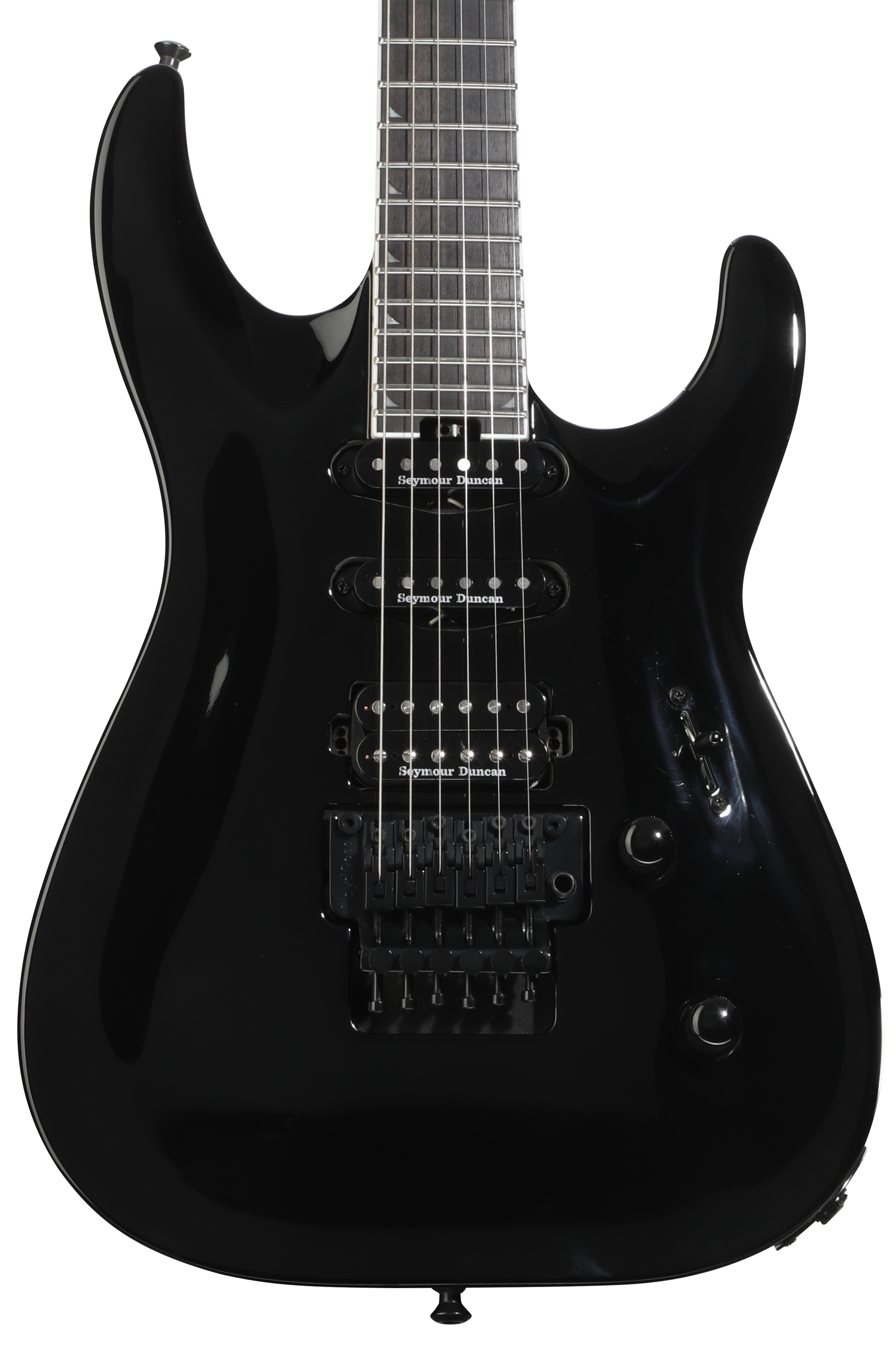 Jackson Pro Plus Series Soloist SLA3 Electric Guitar - Deep Black