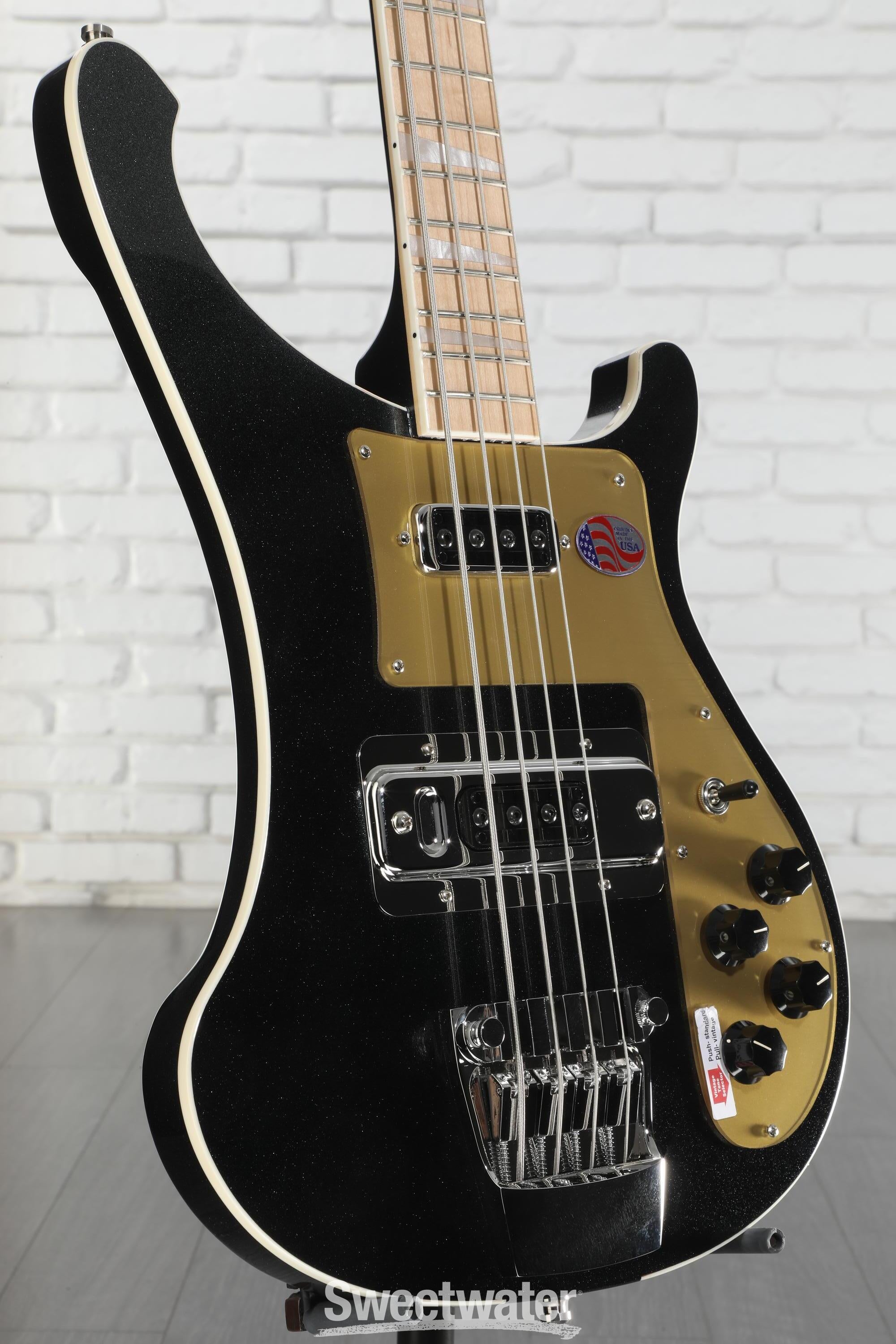 Rickenbacker 4003 Stereo Bass Guitar - Jetglo PearlStars, Sweetwater Exclusive