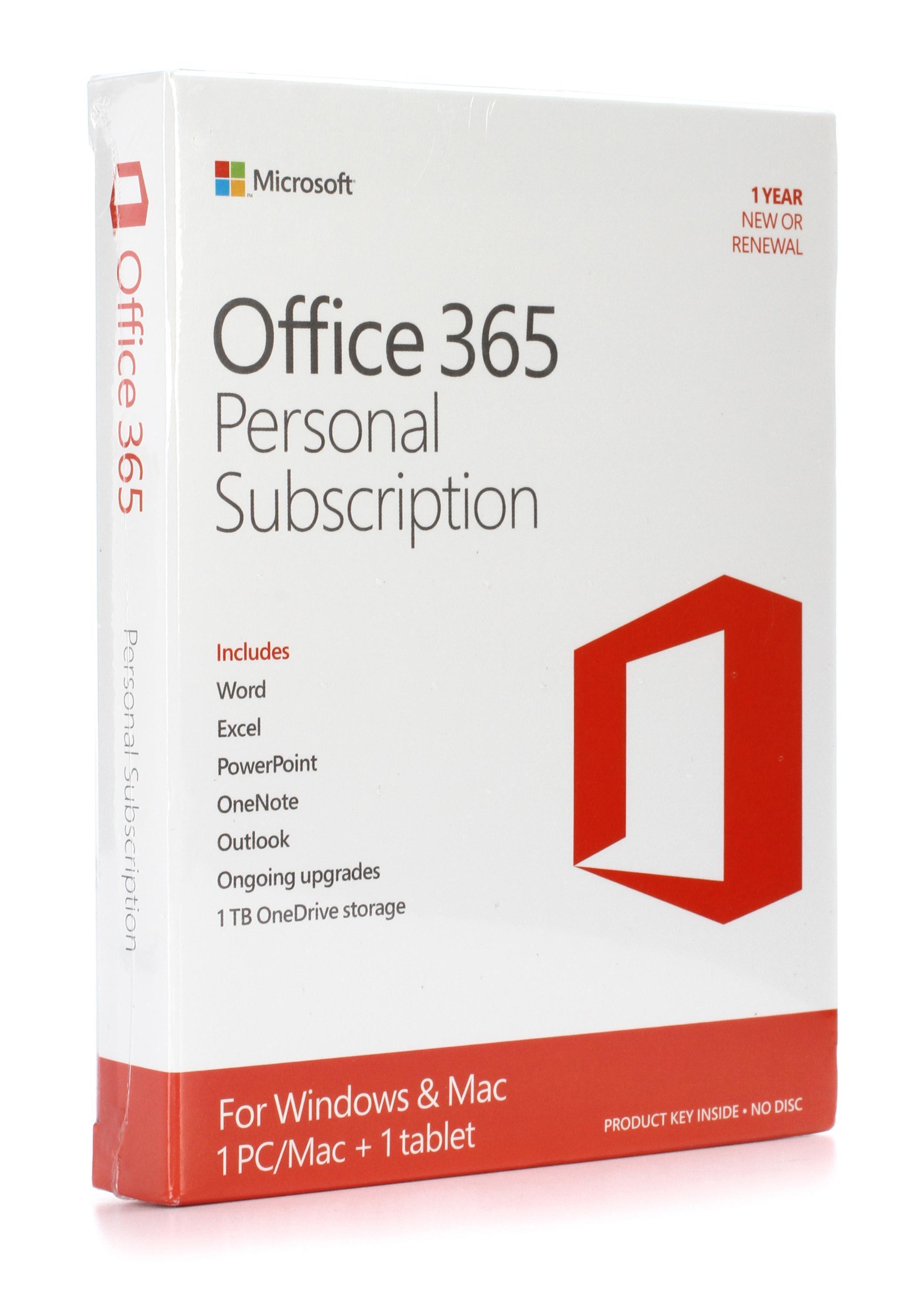 【未使用品】Microsoft Office 365 Personal 1年版 Microsoft Office 365 Personal - 1-year Subscription | Sweetwater