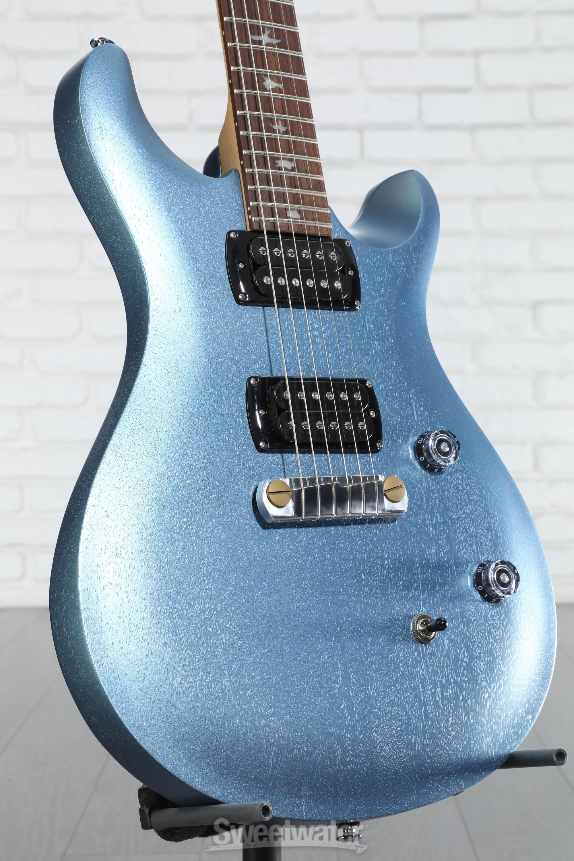 PRS SE CE24 Standard Satin Stoptail Electric Guitar - Ice Blue Metallic