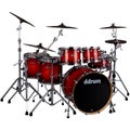 Photo of ddrum Dominion Birch 6-piece Shell Pack - Red Burst