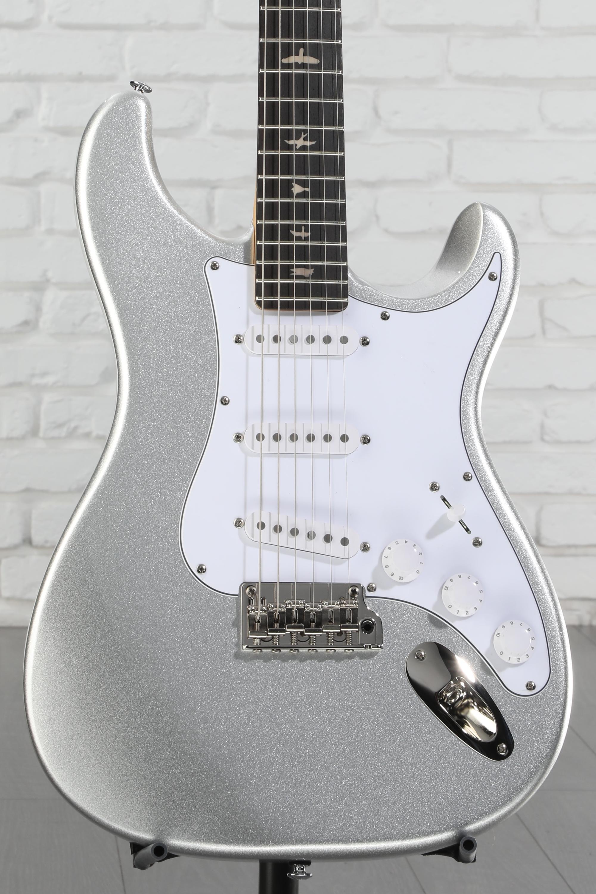 PRS SE Silver Sky Electric Guitar - Platinum Spark