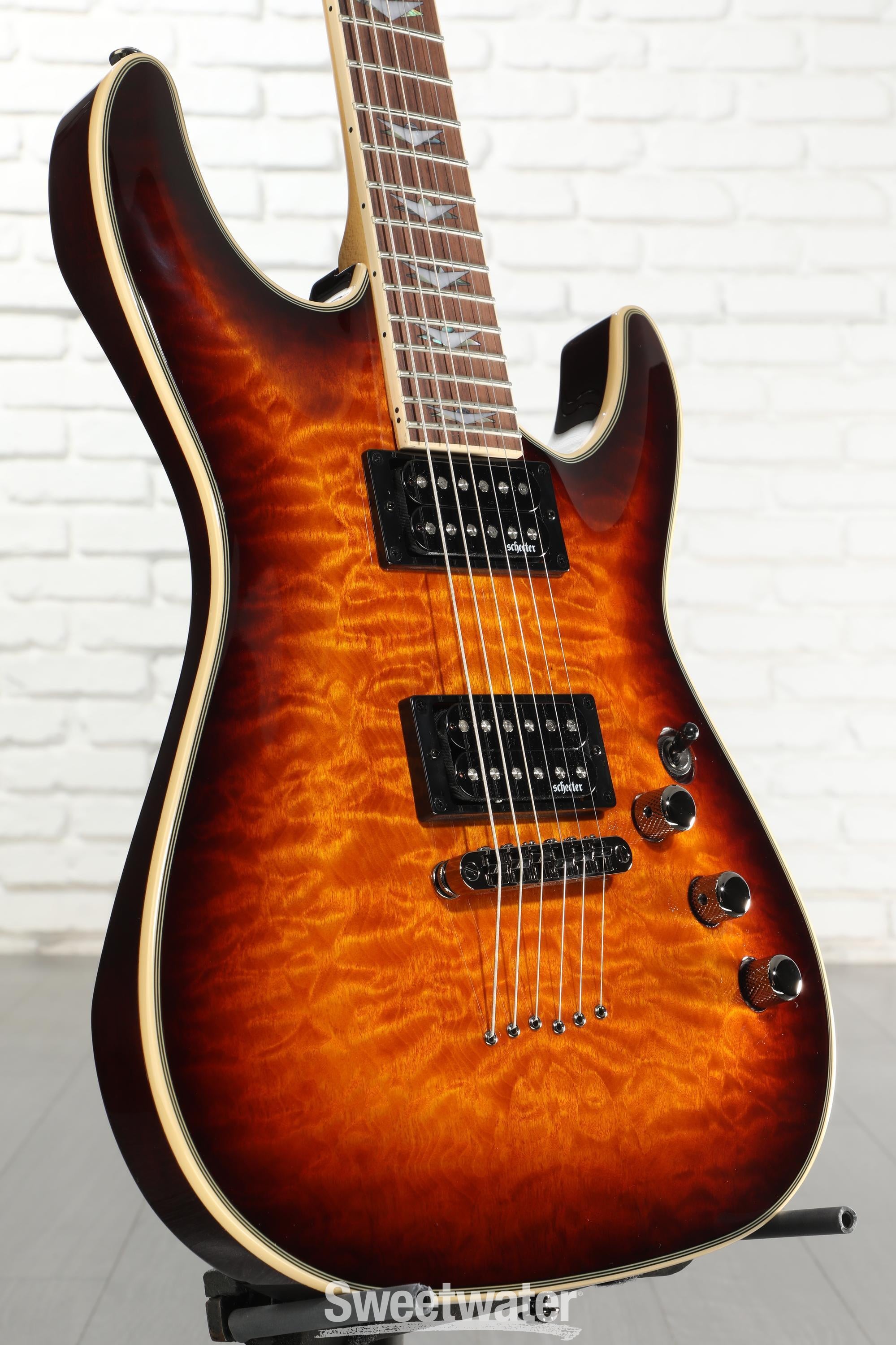 Schecter Omen Extreme-6 Electric Guitar - Vintage Sunburst