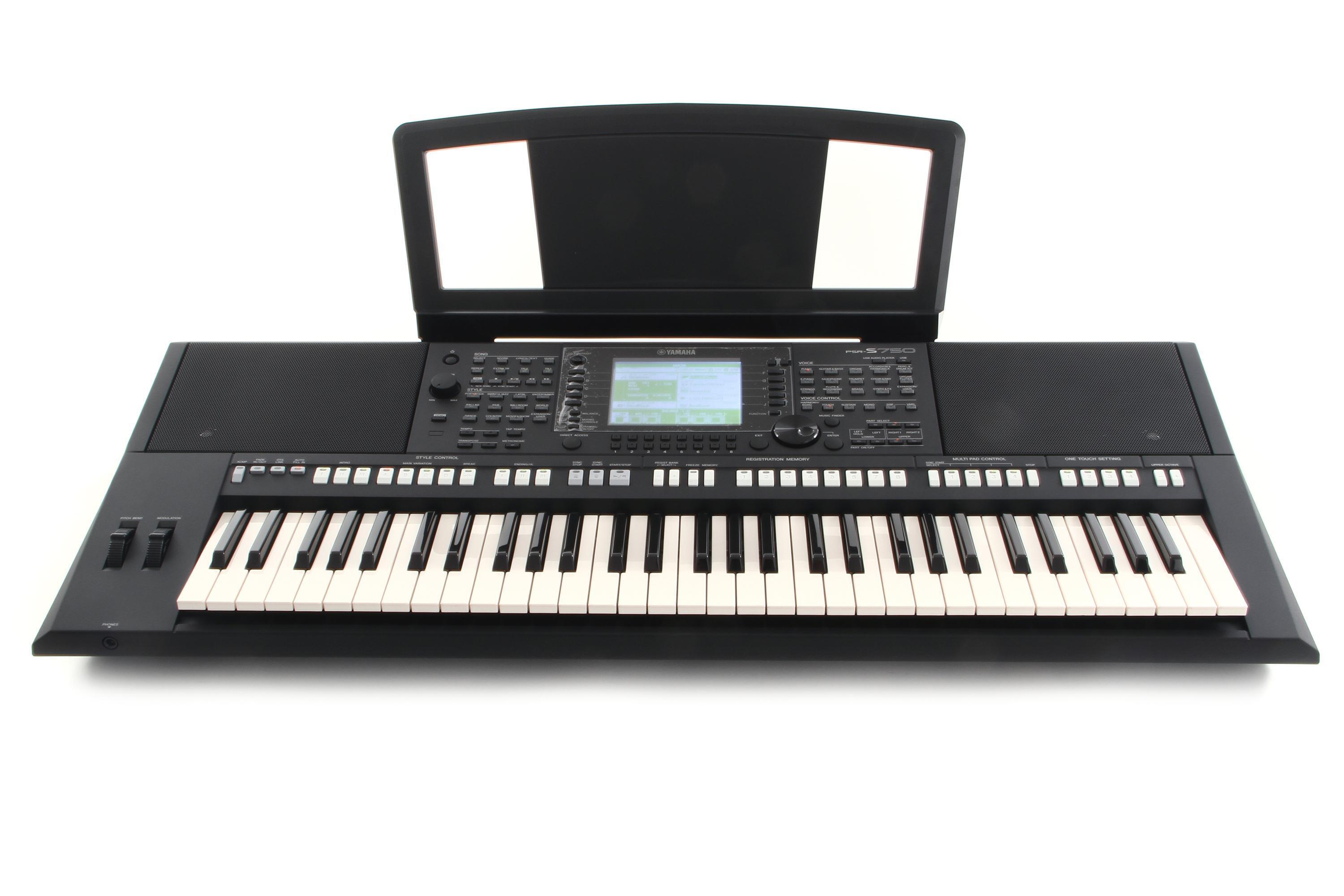 Yamaha PSR-S750 61-key Arranger Workstation | Sweetwater