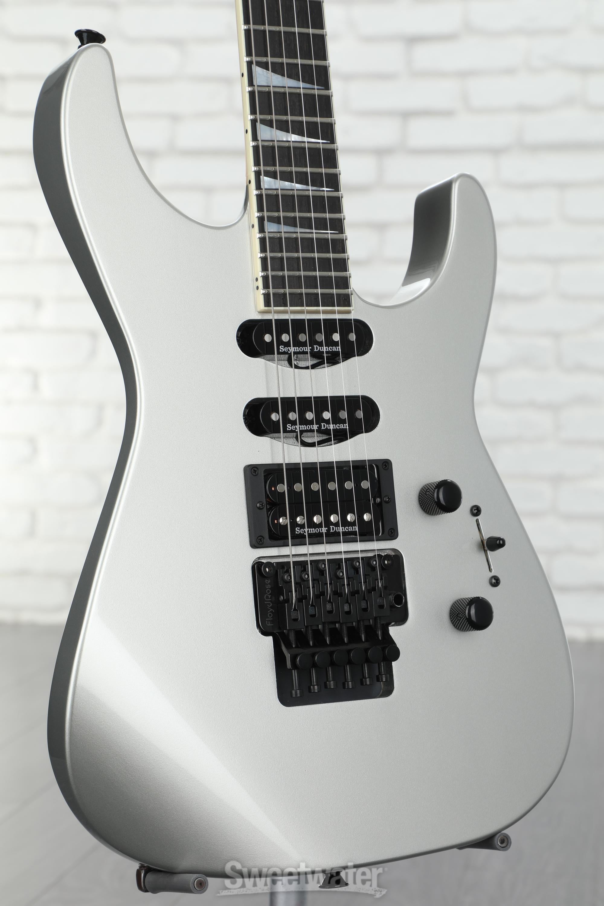 Jackson Custom Shop Soloist SL1 Electric Guitar - Inca Silver | Sweetwater