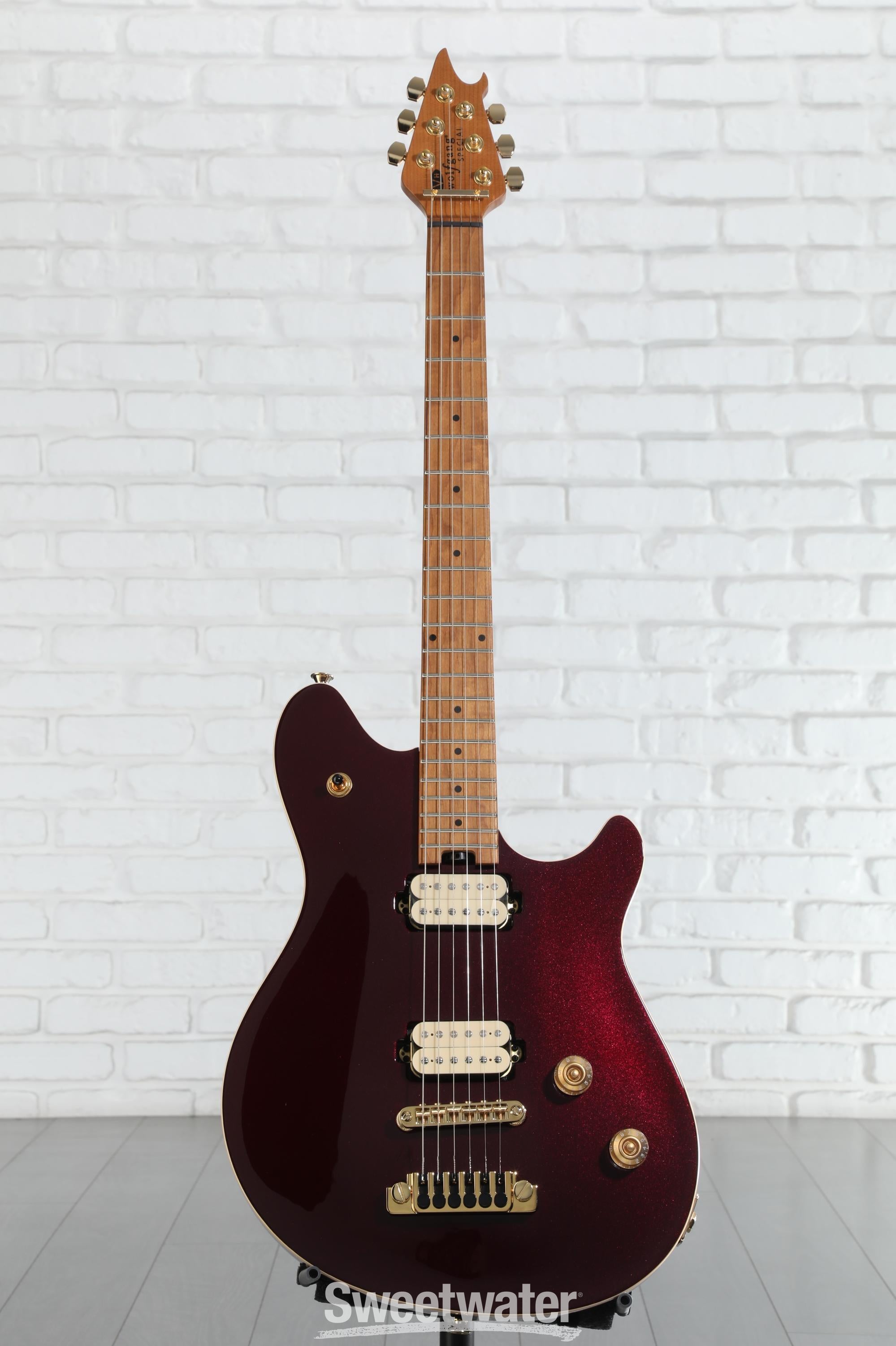 EVH Wolfgang Special Tuna-Matic Electric Guitar - Oxblood | Sweetwater