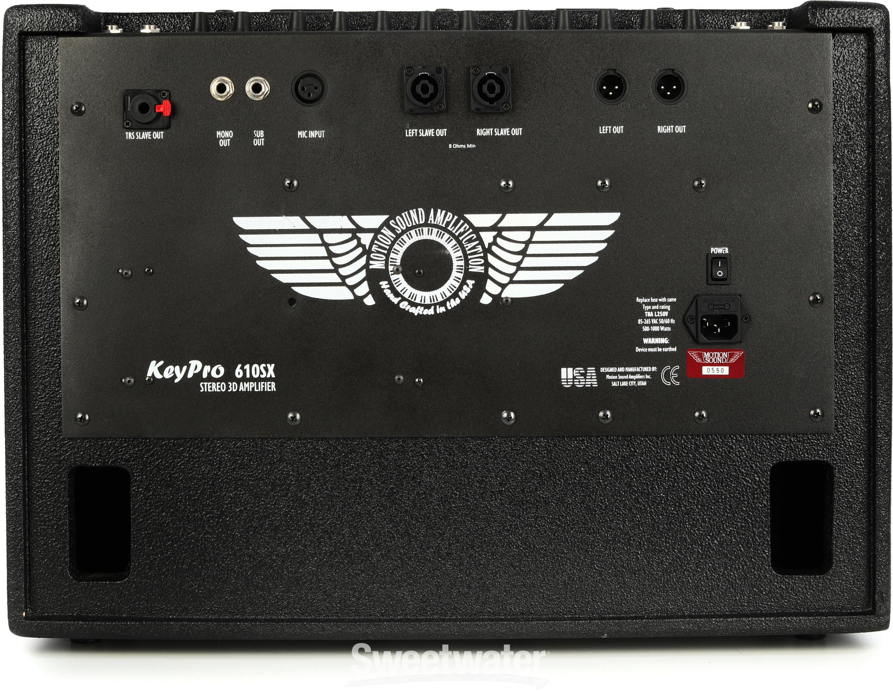 Motion Sound KP 610SX 500 1000W 2 x 10 inch Stereo Keyboard Amp