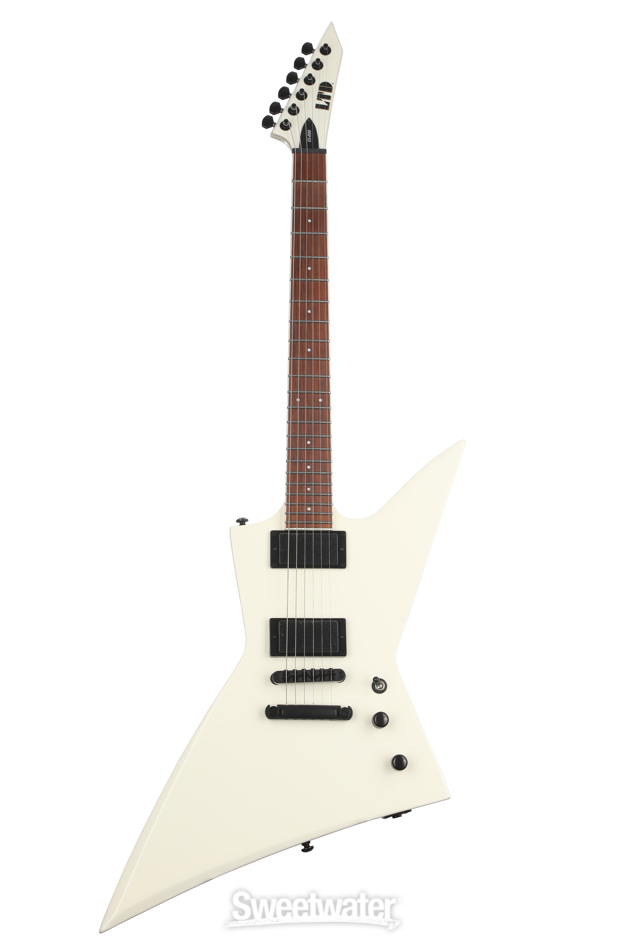 ESP LTD EX-200 Solidbody Electric Guitar - Olympic White