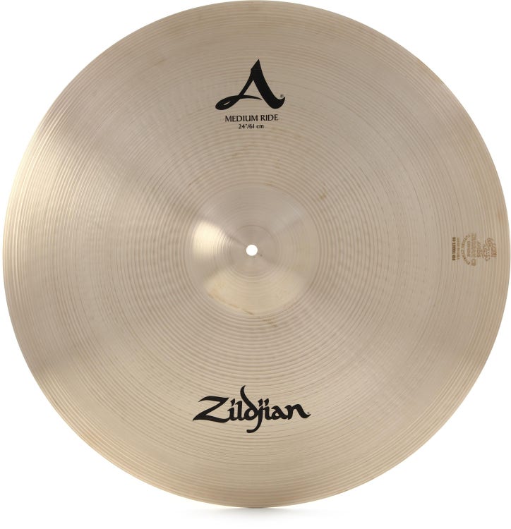 Zildjian 24 inch A Zildjian Medium Ride Cymbal | Sweetwater 