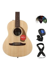Photo of Fender Sonoran Mini Acoustic Guitar Essentials Bundle - Natural